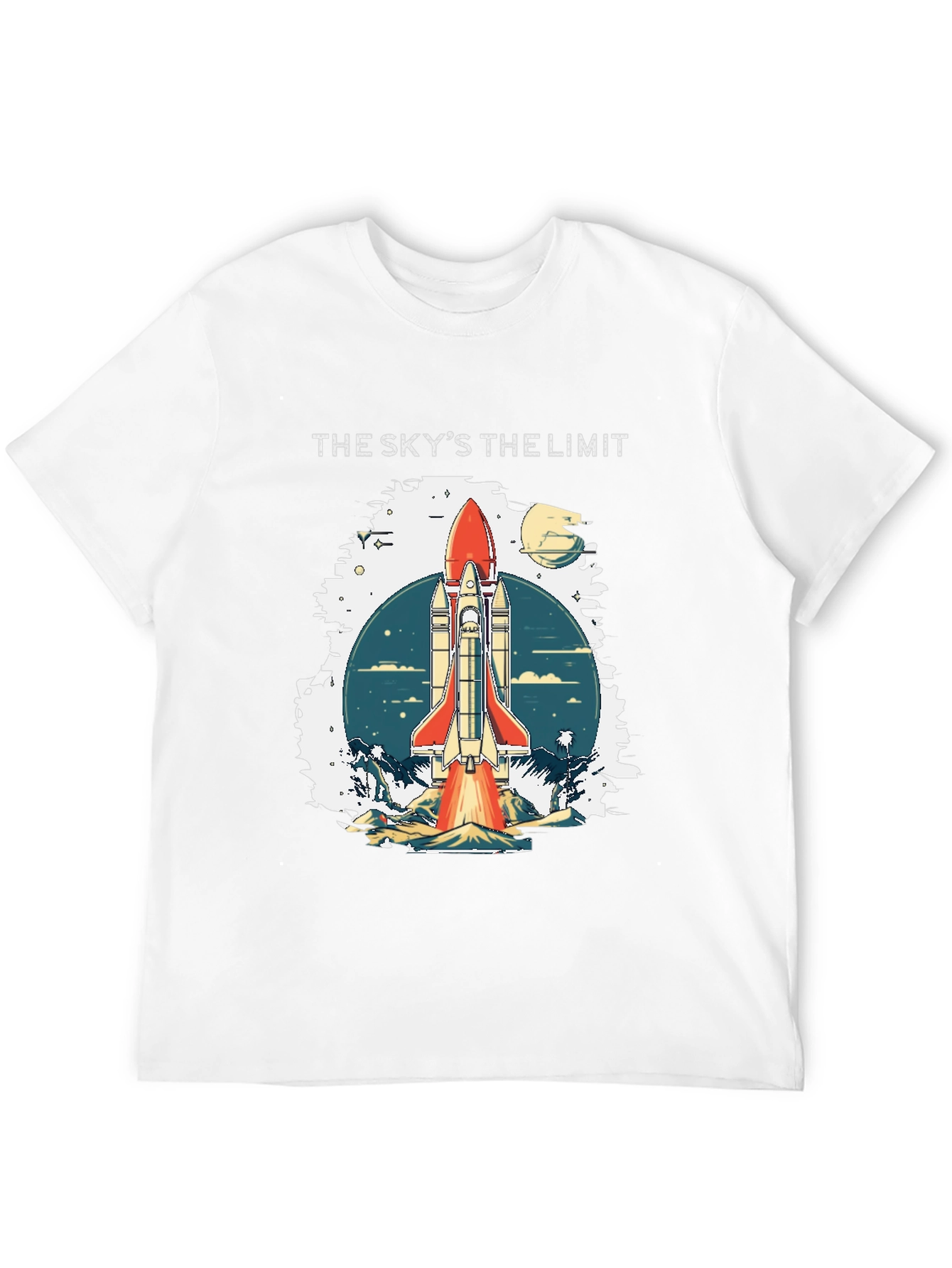 Skys the Limit Rocket T-Shirt