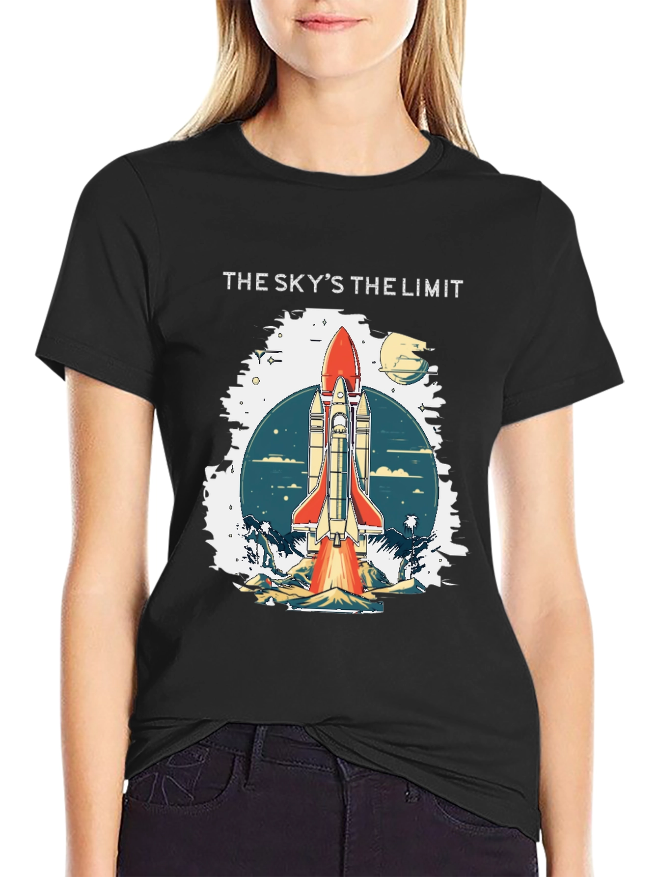 Skys the Limit Rocket T-Shirt