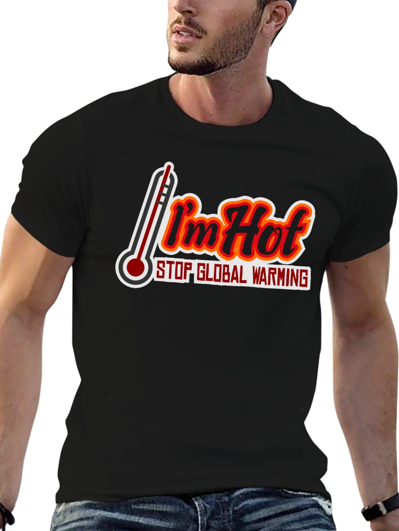 Im Hot Stop Global Warming Graphic Tee