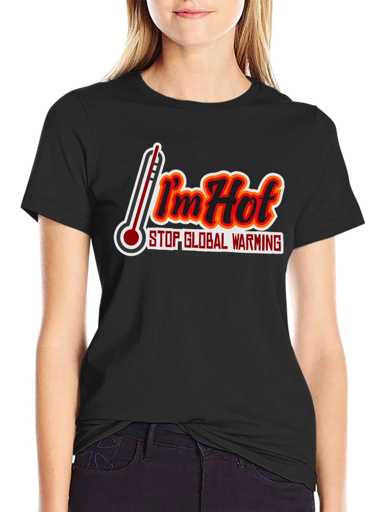 Im Hot Stop Global Warming Graphic Tee