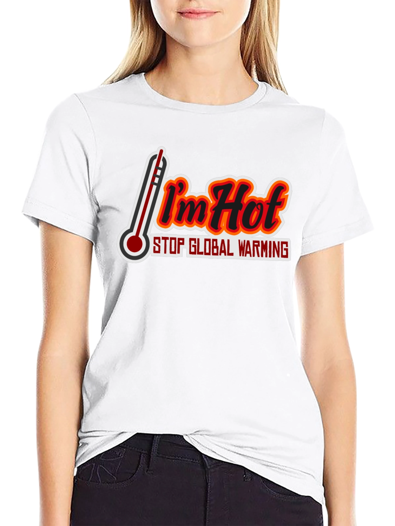 Im Hot Stop Global Warming Graphic Tee
