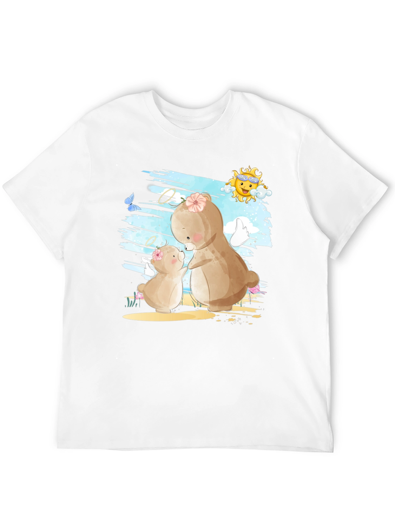 Cute Mama & Baby Bear T-Shirt