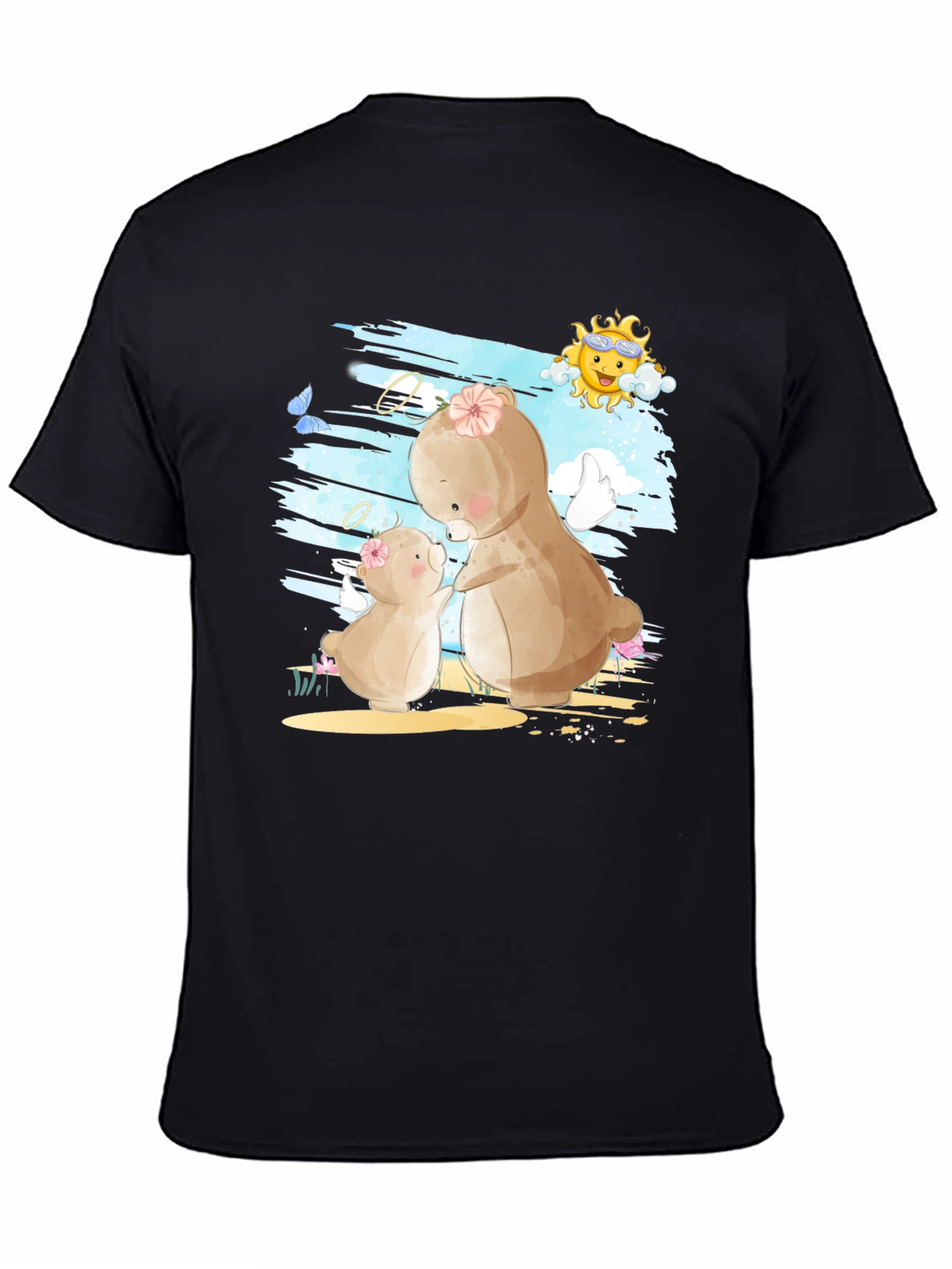 Cute Mama & Baby Bear T-Shirt
