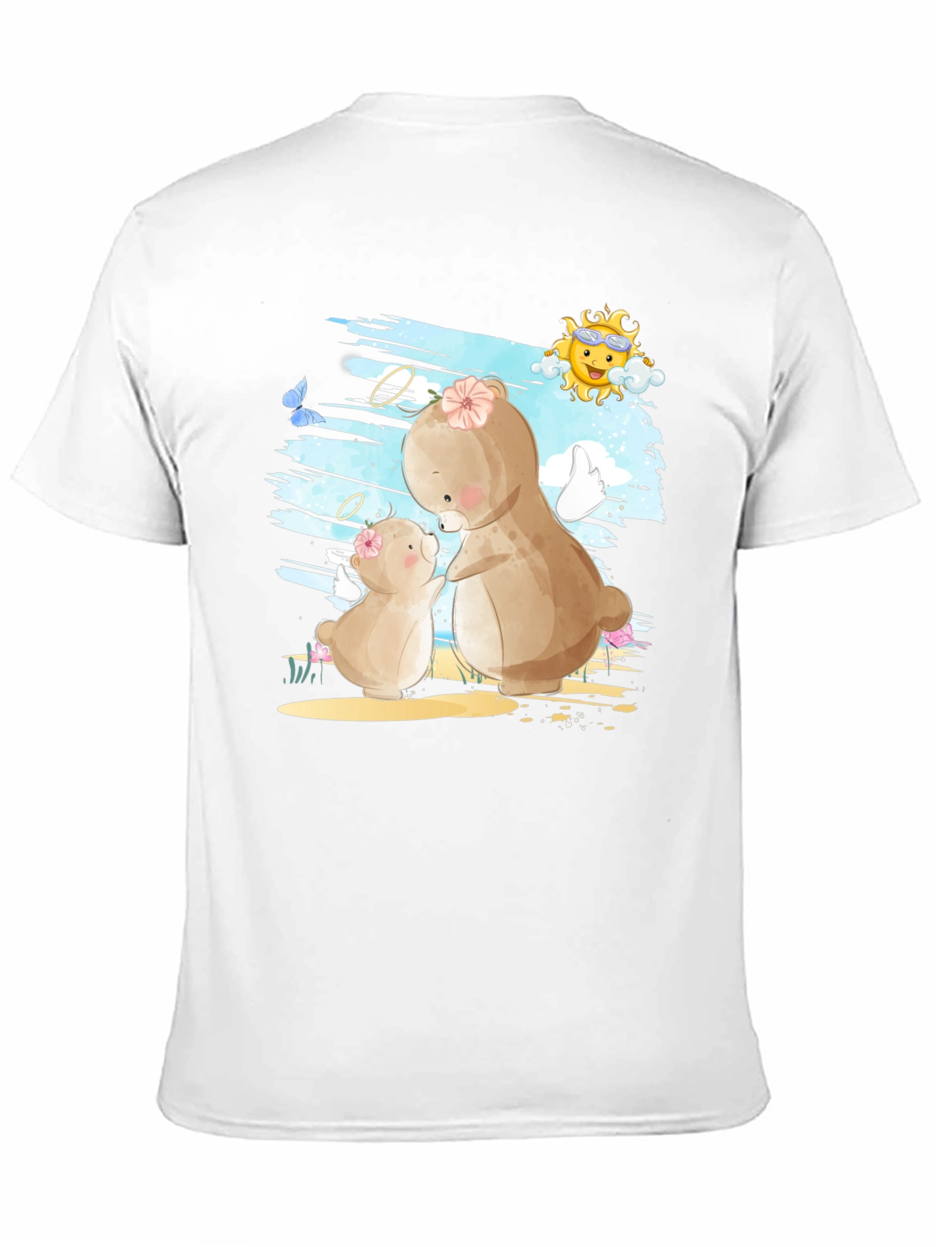 Cute Mama & Baby Bear T-Shirt