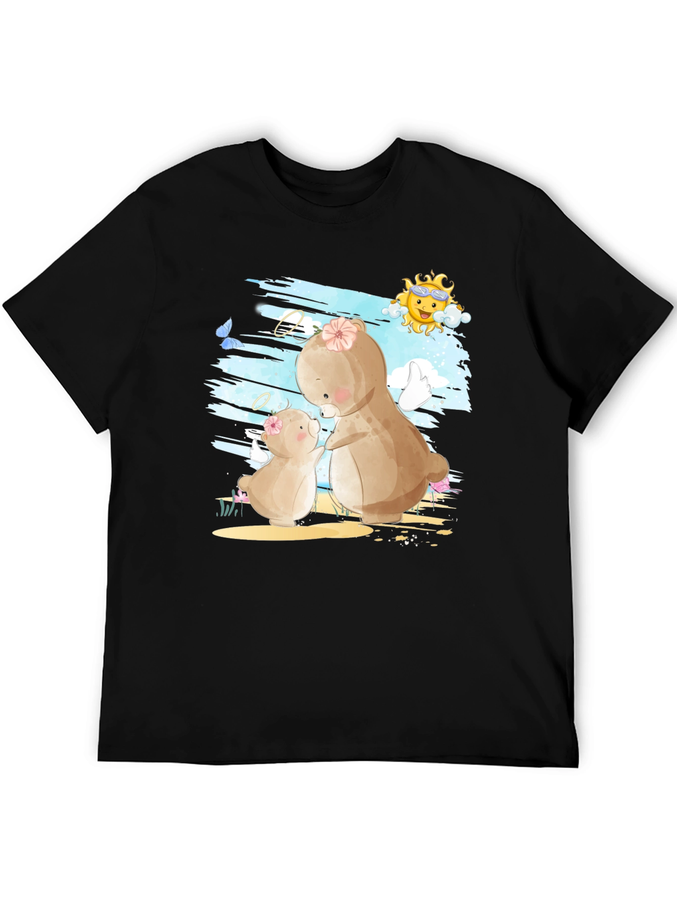 Cute Mama & Baby Bear T-Shirt