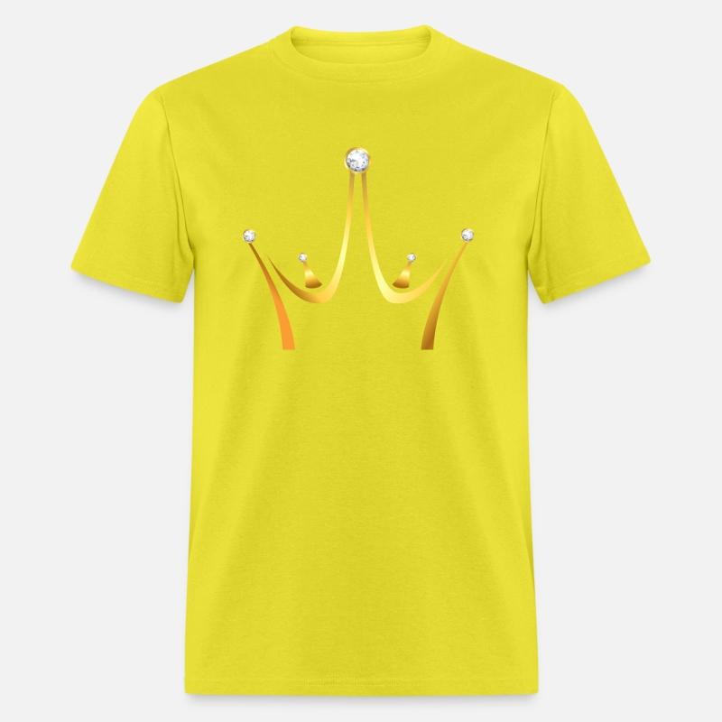 King prince VIP golden crown gold vector fun image