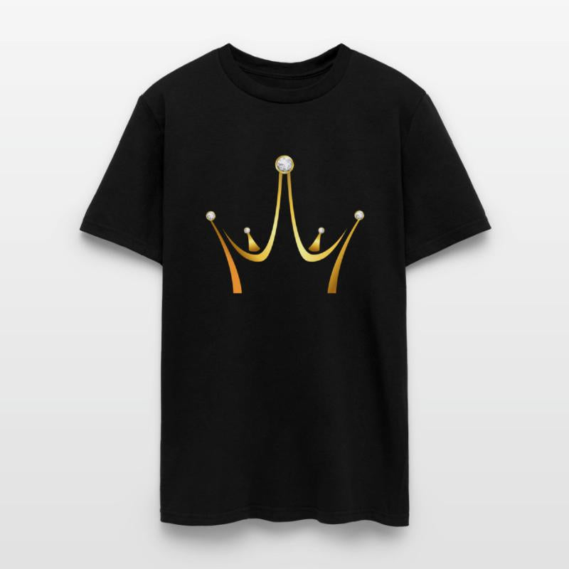 King prince VIP golden crown gold vector fun image