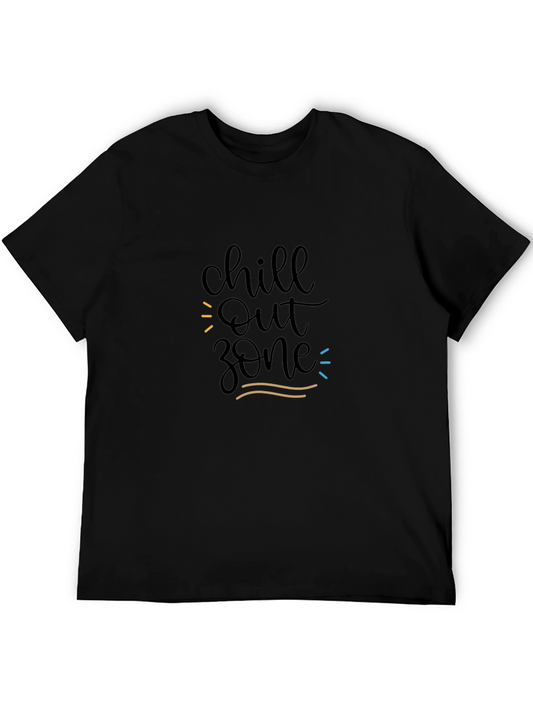 Chill Out Zone Graphic Tee - Black