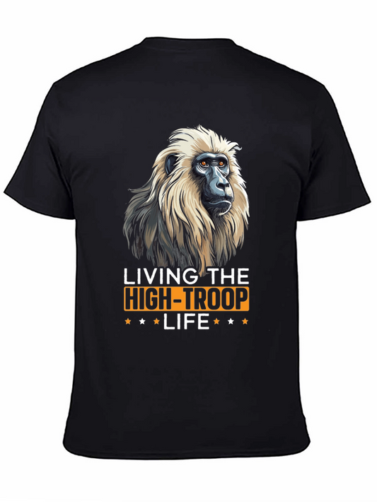 Living the High-Troop Life Graphic Tee
