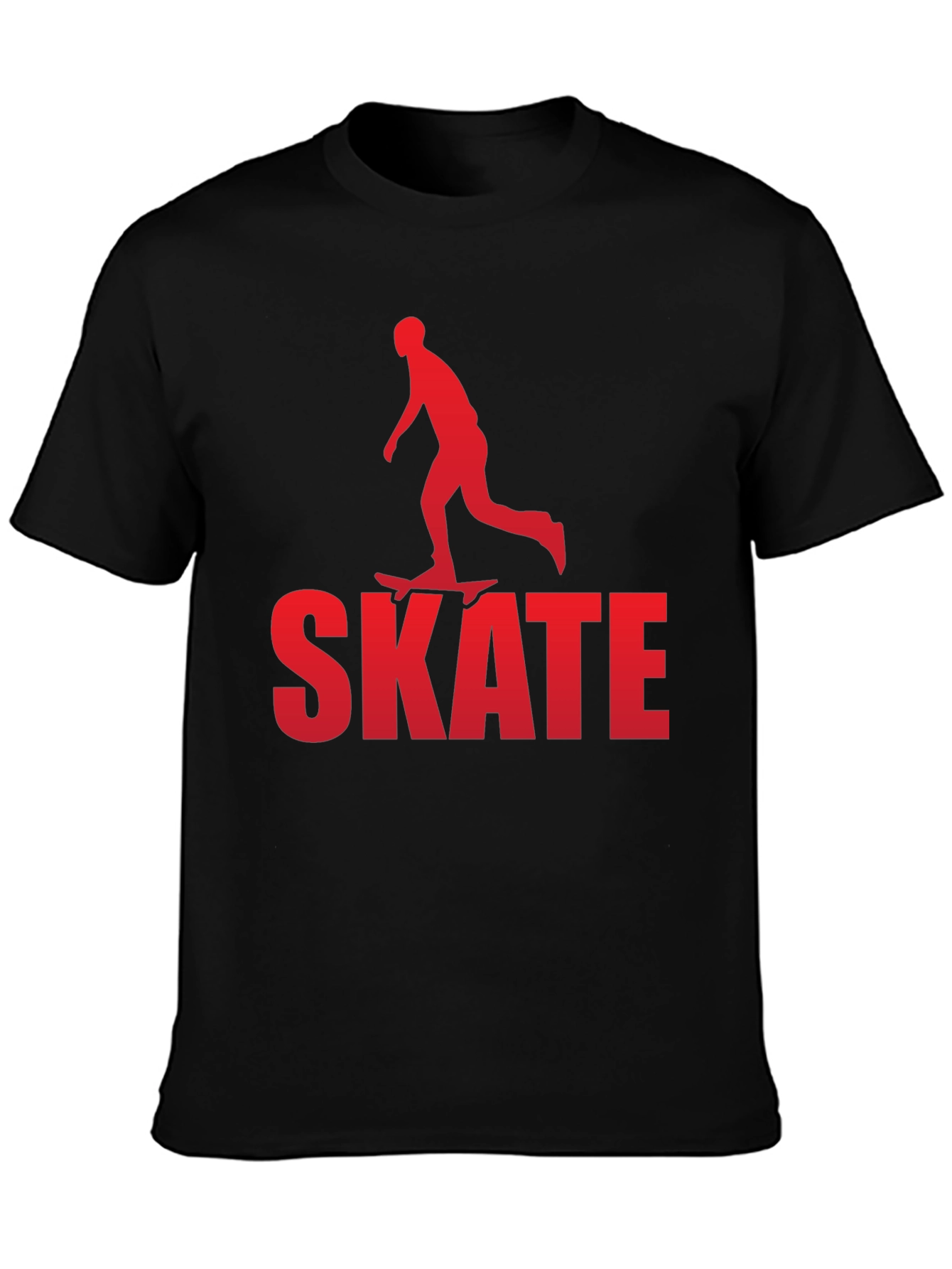 Skate T-Shirt - Red Skater Graphic Tee