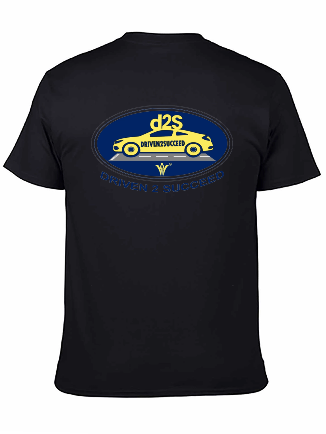 Driven 2 Succeed Black Graphic Tee
