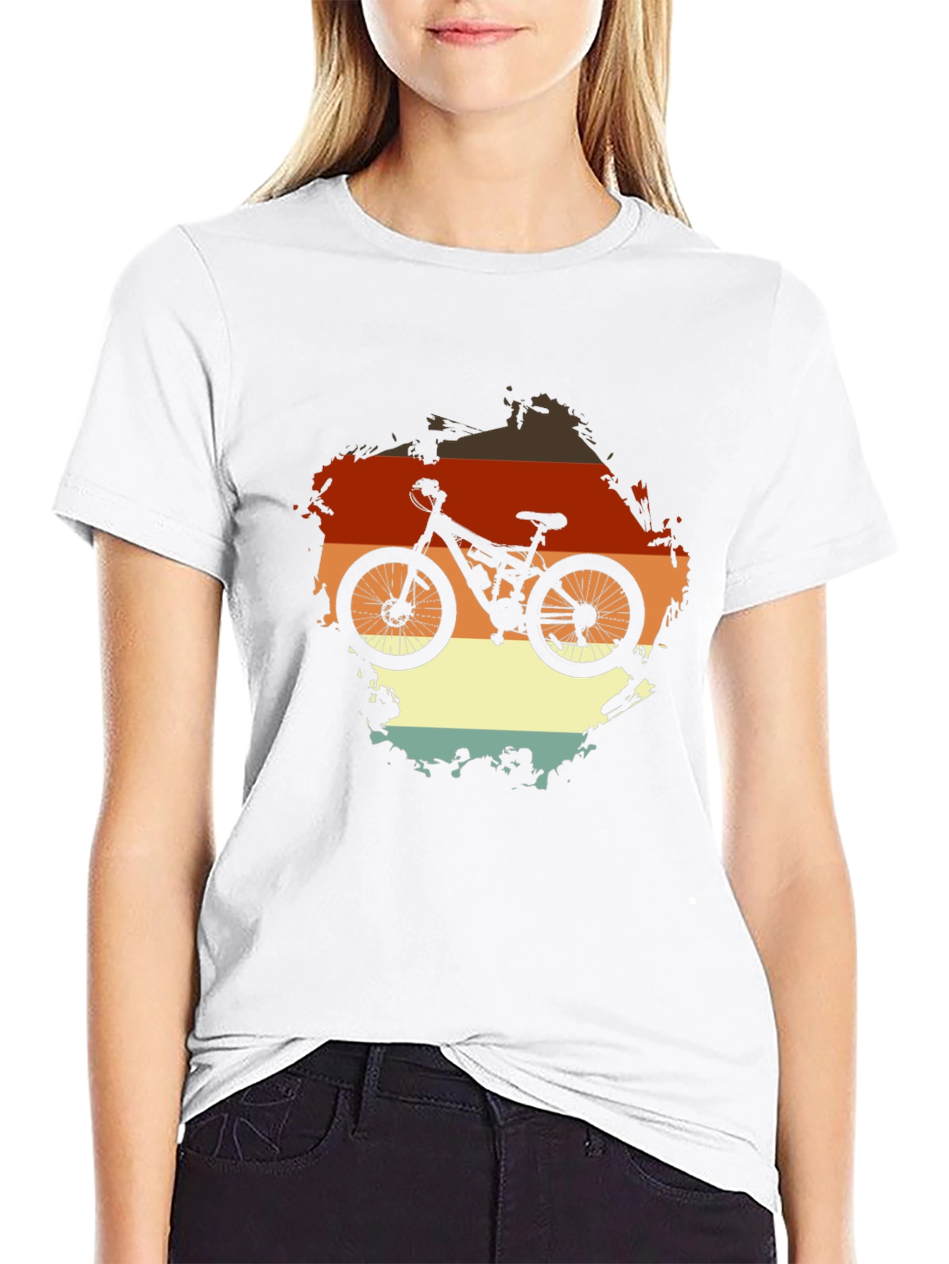 Retro Bike Graphic T-Shirt