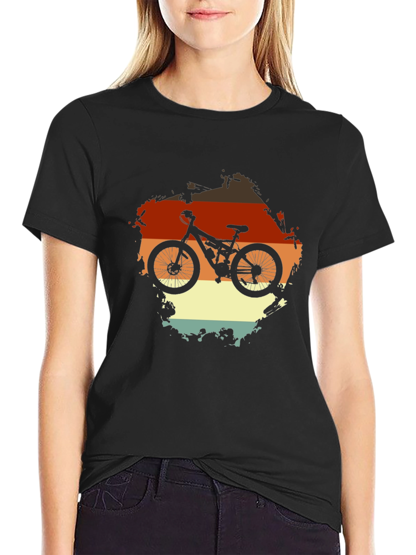 Retro Bike Graphic T-Shirt