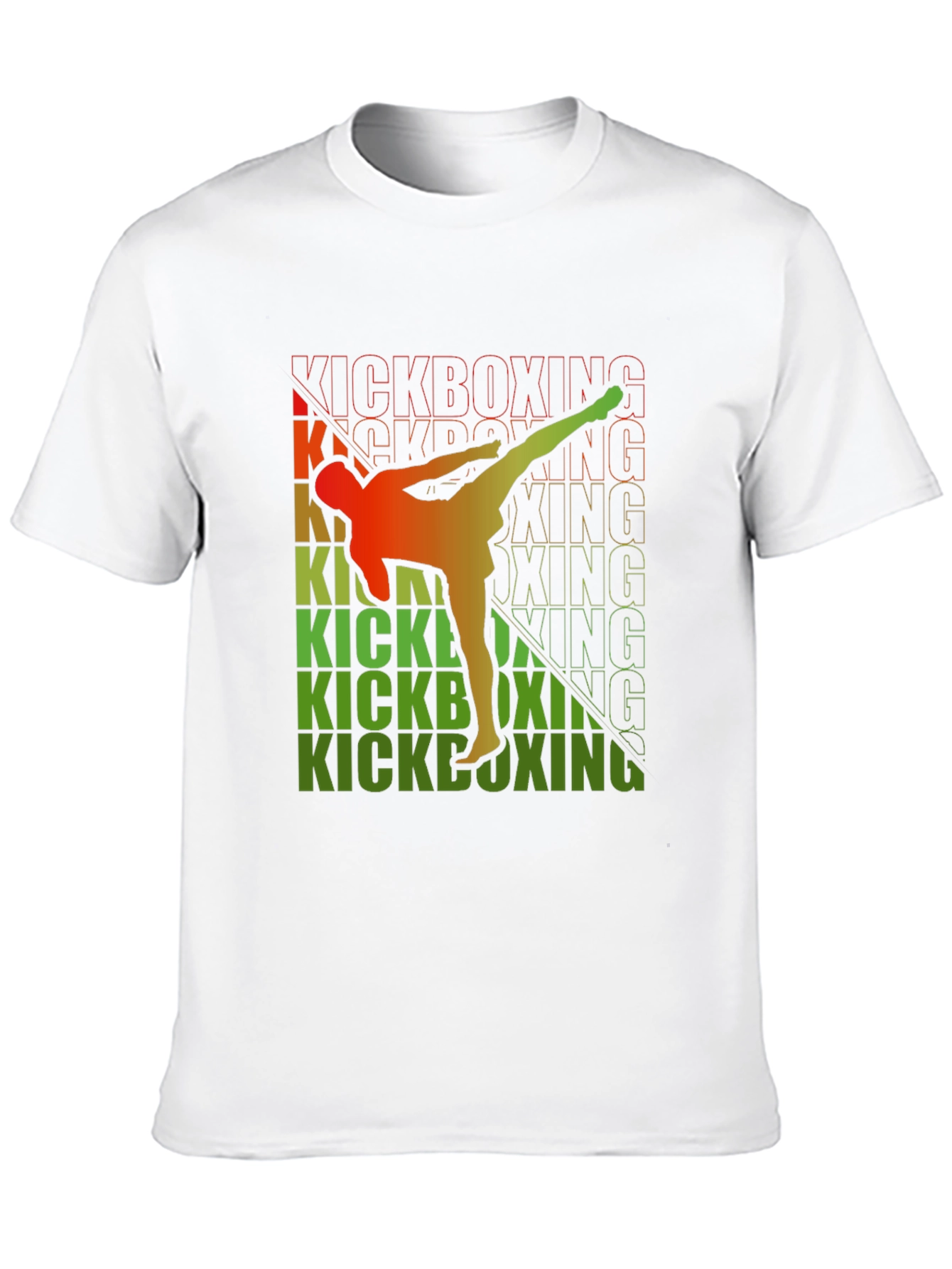 Kickboxing Graphic Tee - Martial Arts Style