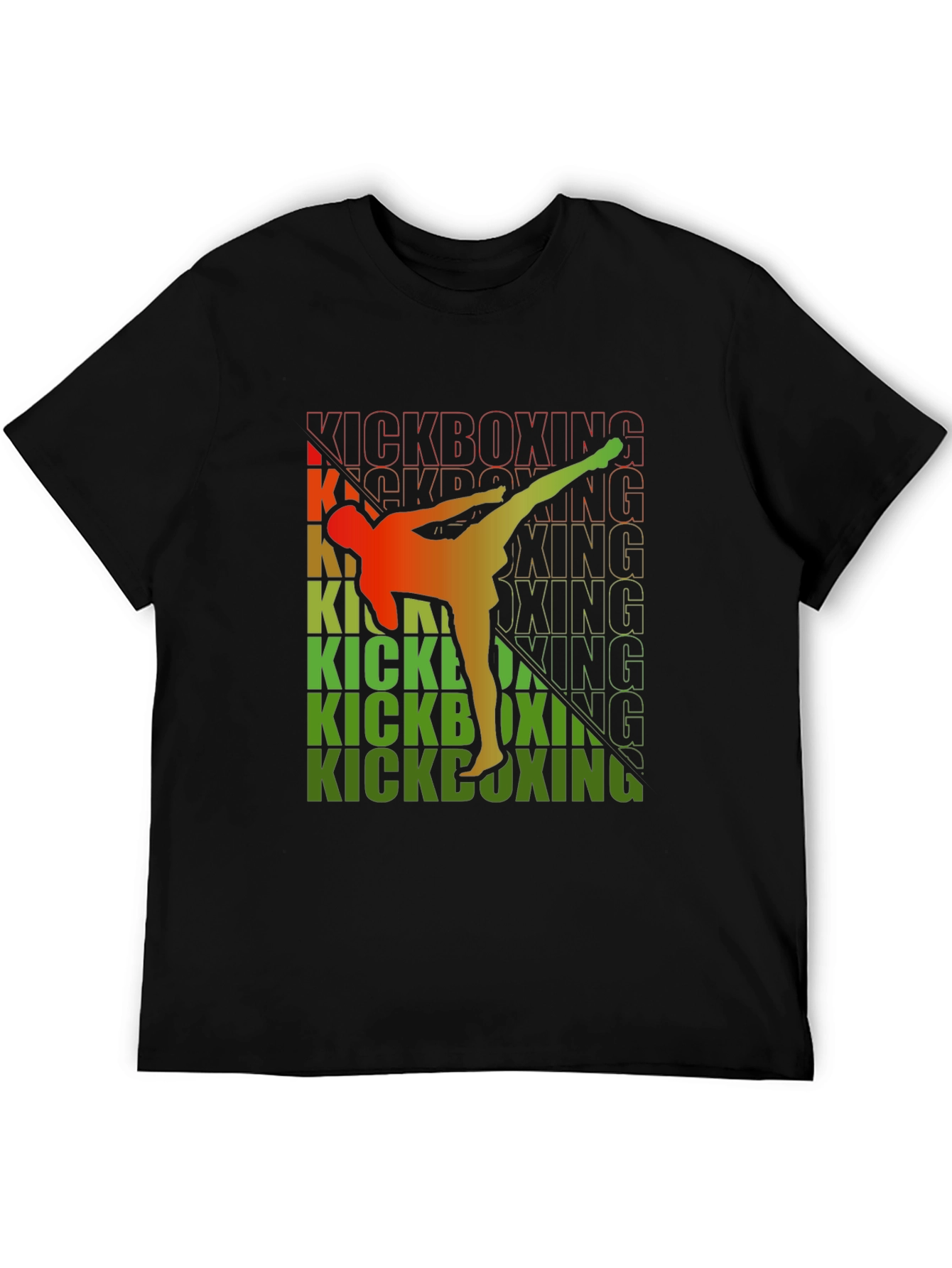 Kickboxing Graphic Tee - Martial Arts Style