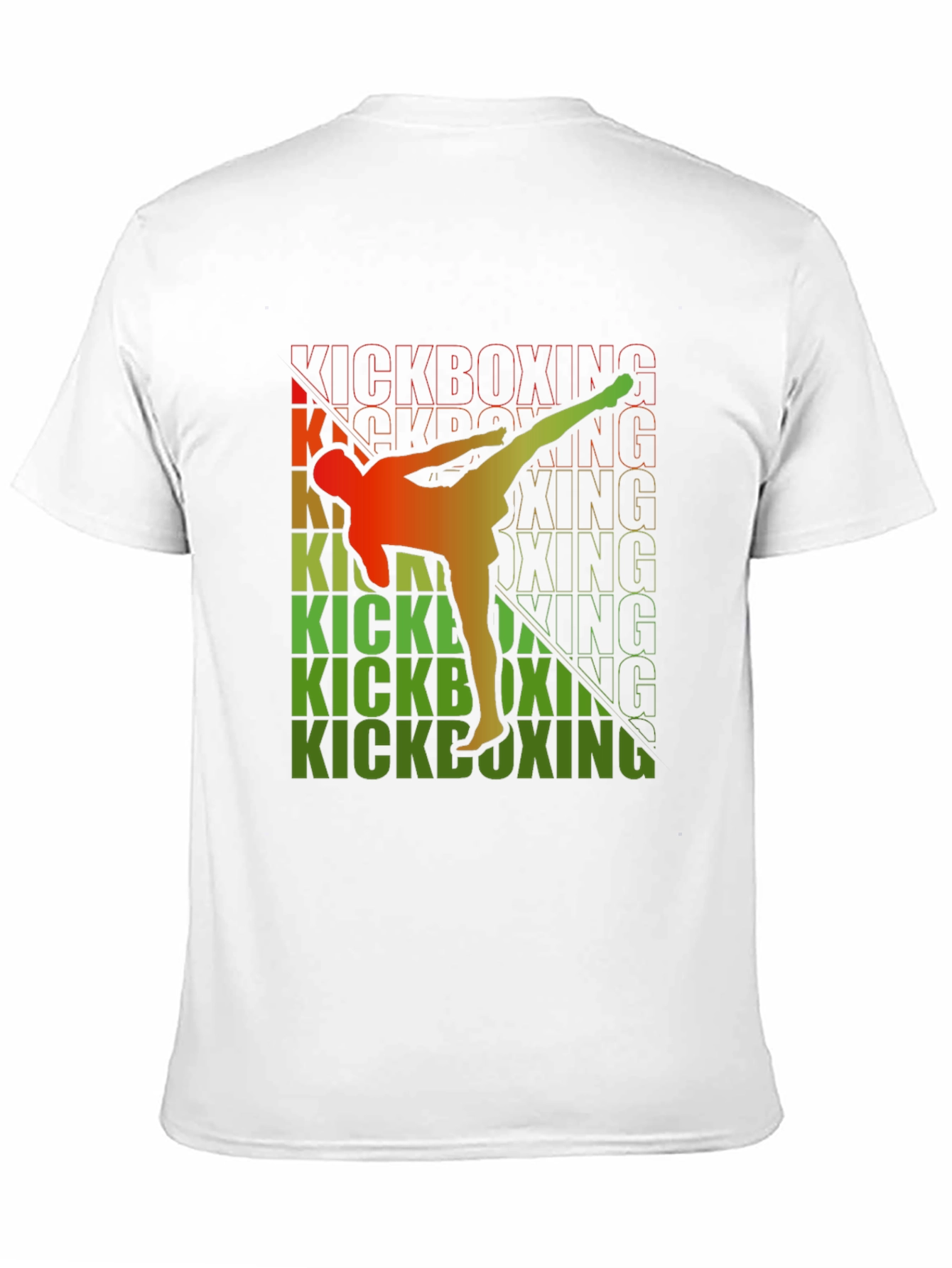 Kickboxing Graphic Tee - Martial Arts Style