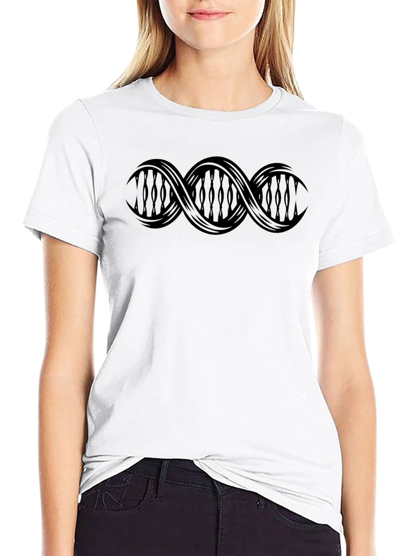 Tribal DNA Graphic Black T-Shirt