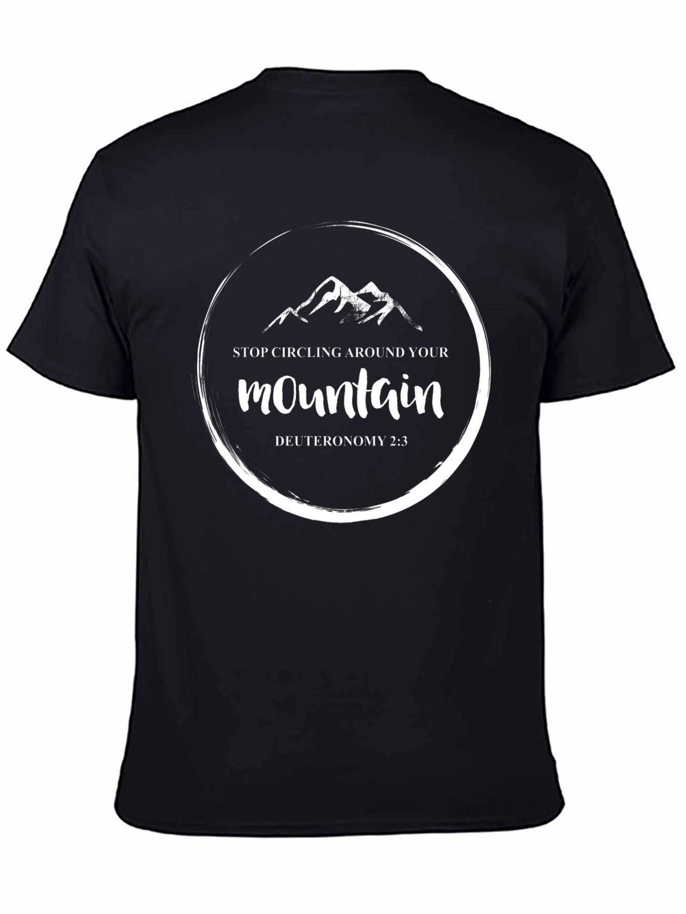 Motivational Mountain Graphic T-Shirt