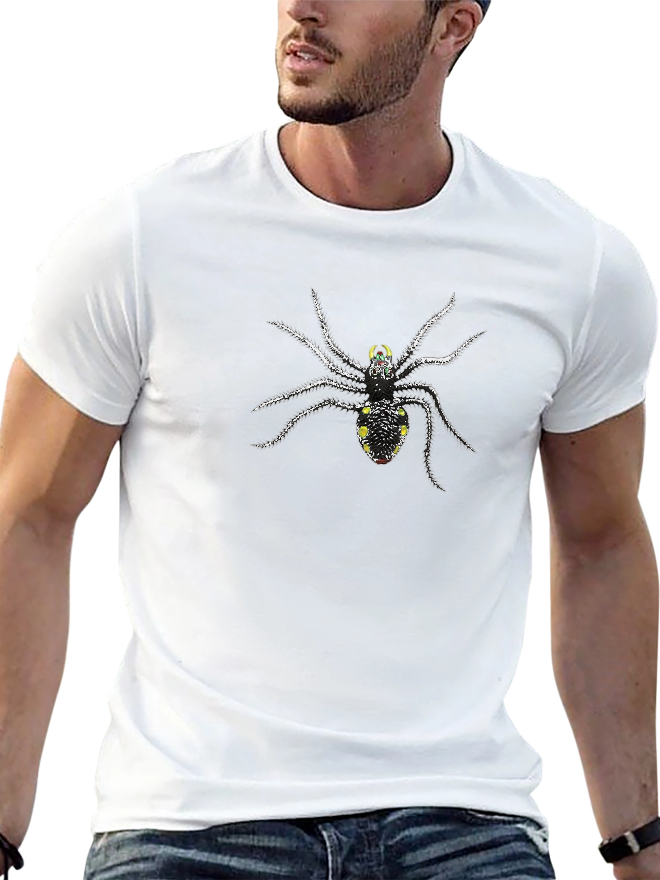 Spider Graphic Black T-Shirt