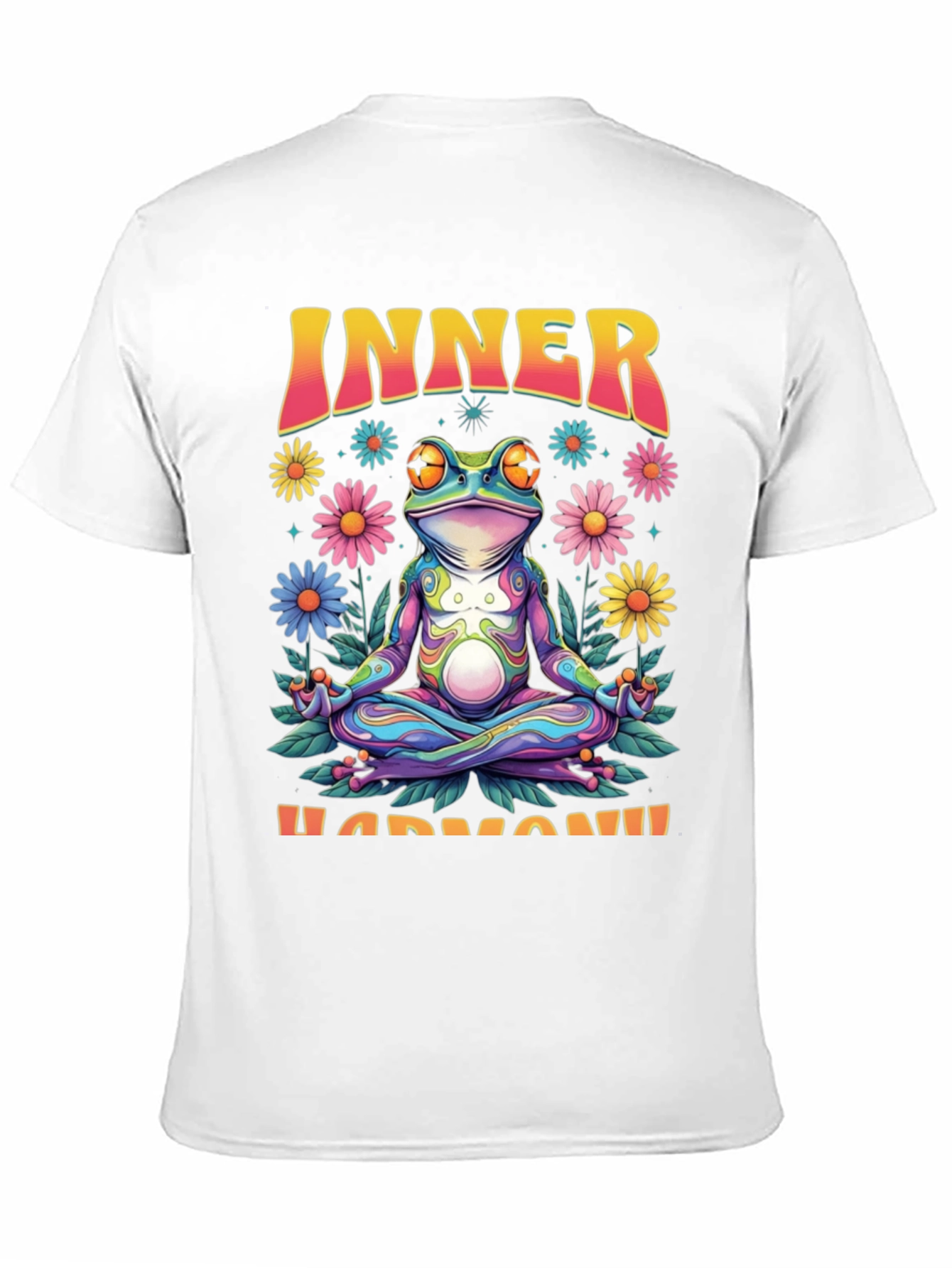 Inner Harmony Frog Graphic T-Shirt