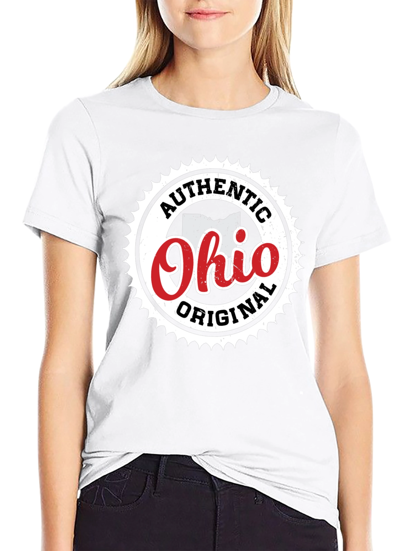Authentic Ohio Original Black T-Shirt
