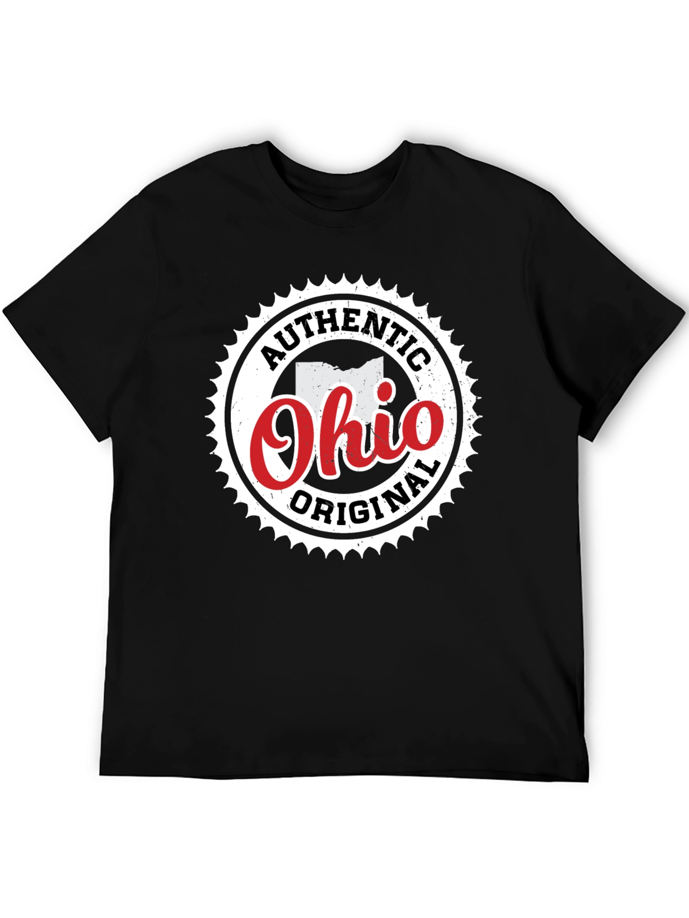 Authentic Ohio Original Black T-Shirt