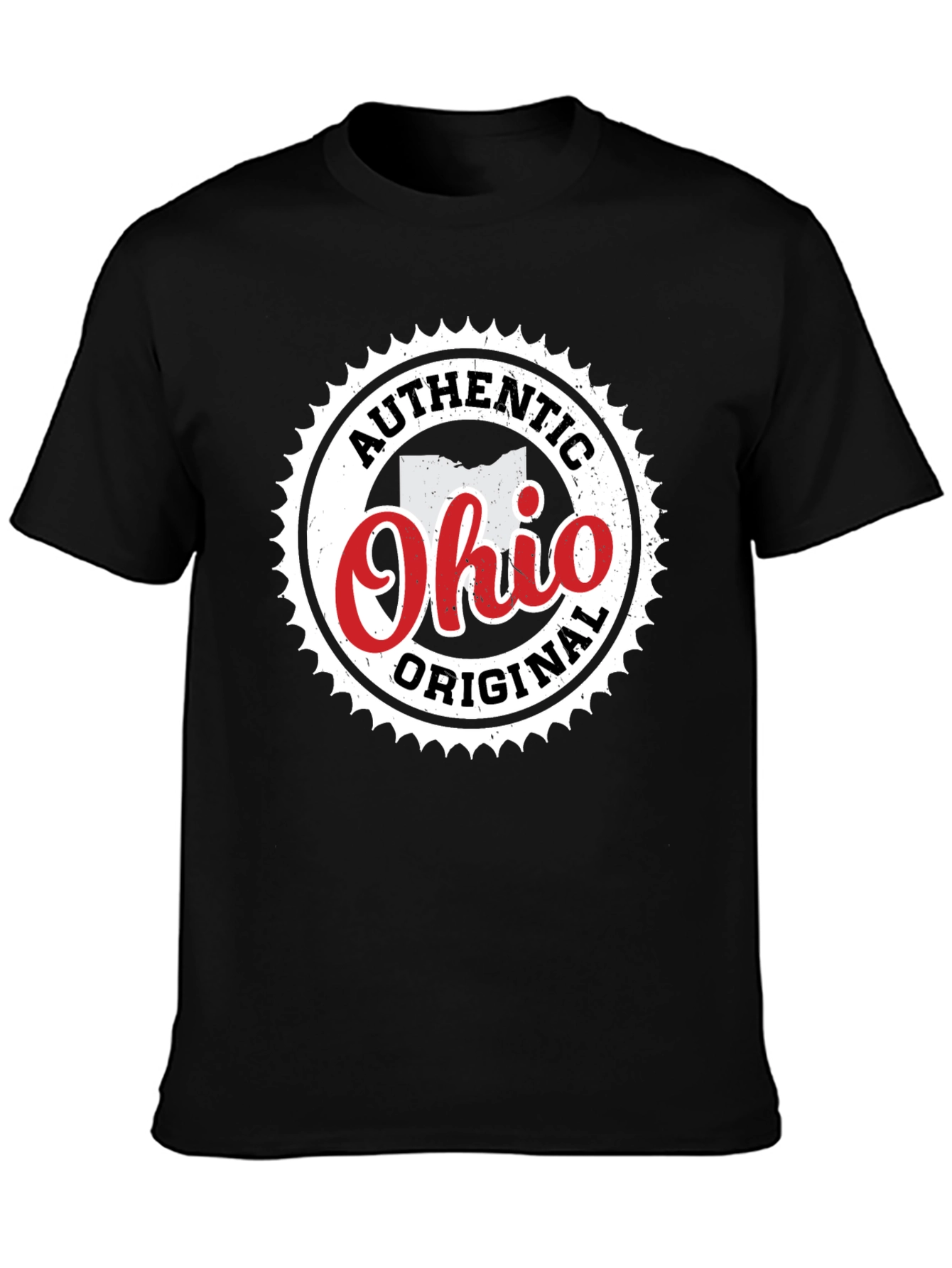 Authentic Ohio Original Black T-Shirt