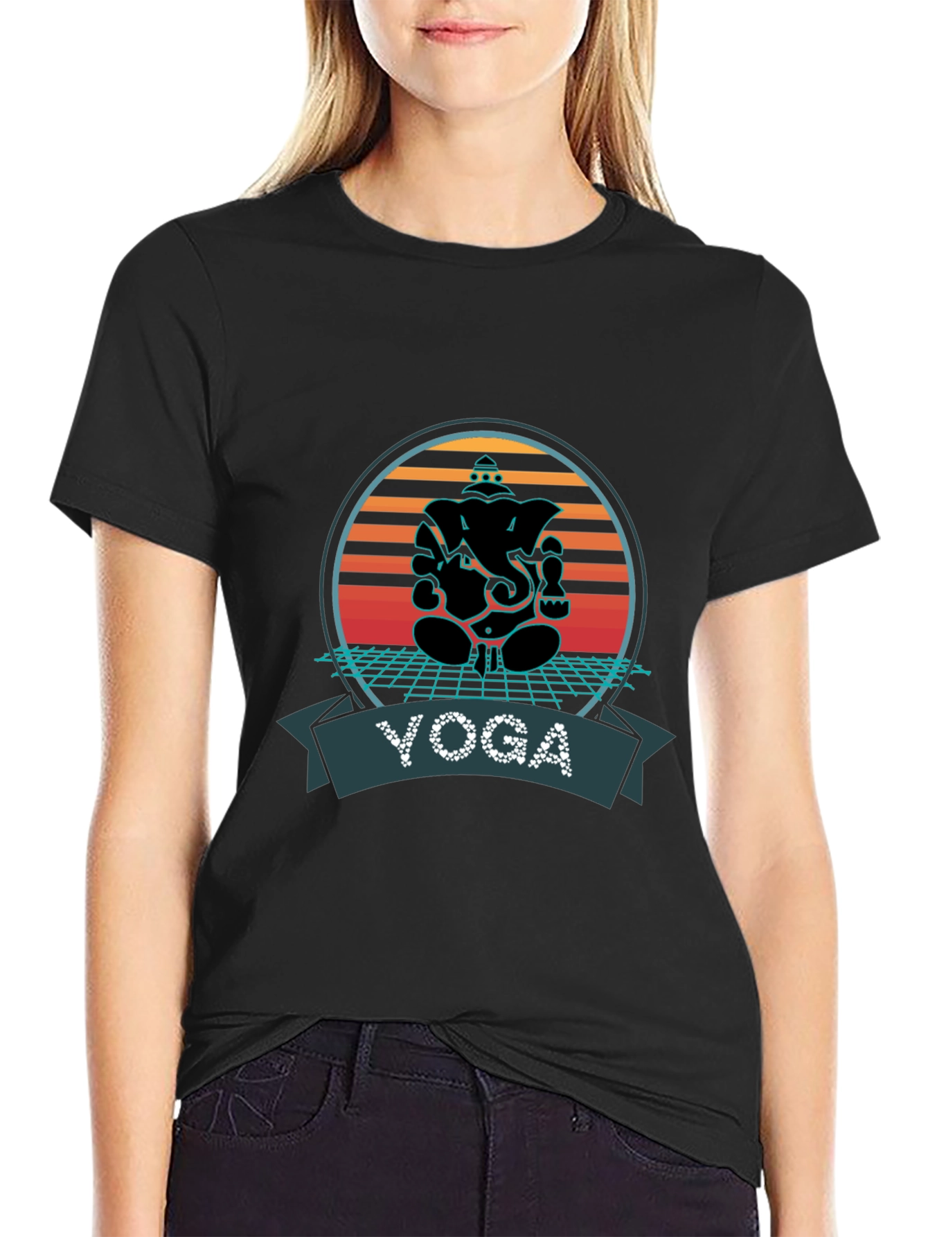 Yoga Ganesha T-Shirt - Meditate in Style