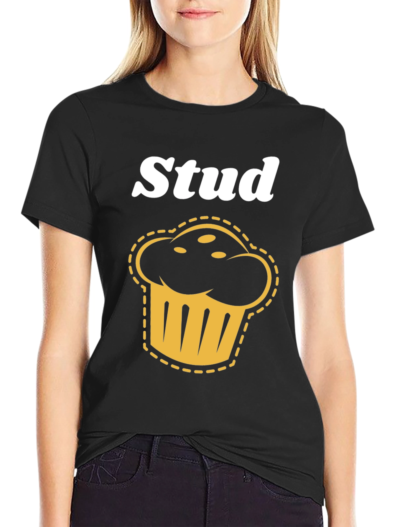 Stud Muffin Graphic T-Shirt