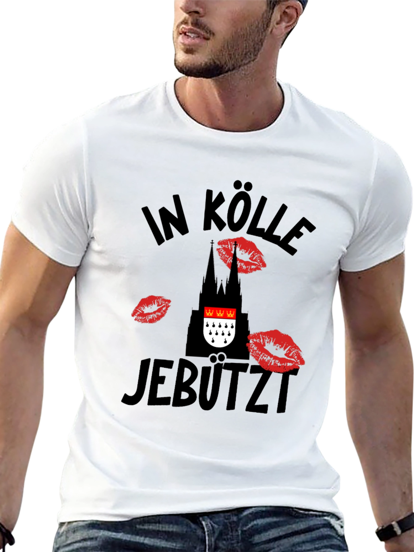 In Kölle Jebützt Black Graphic T-Shirt