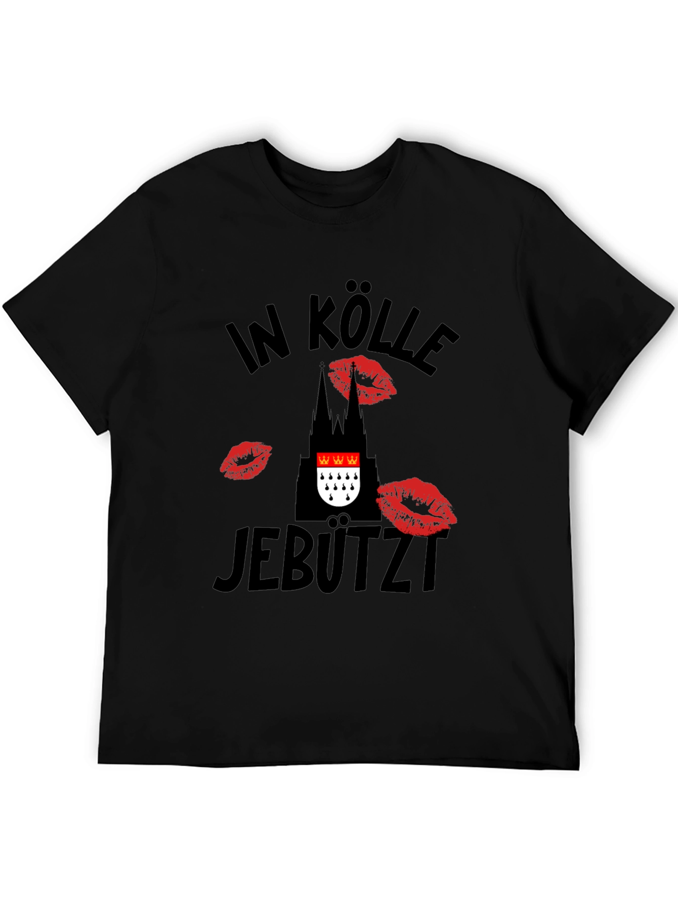 In Kölle Jebützt Black Graphic T-Shirt