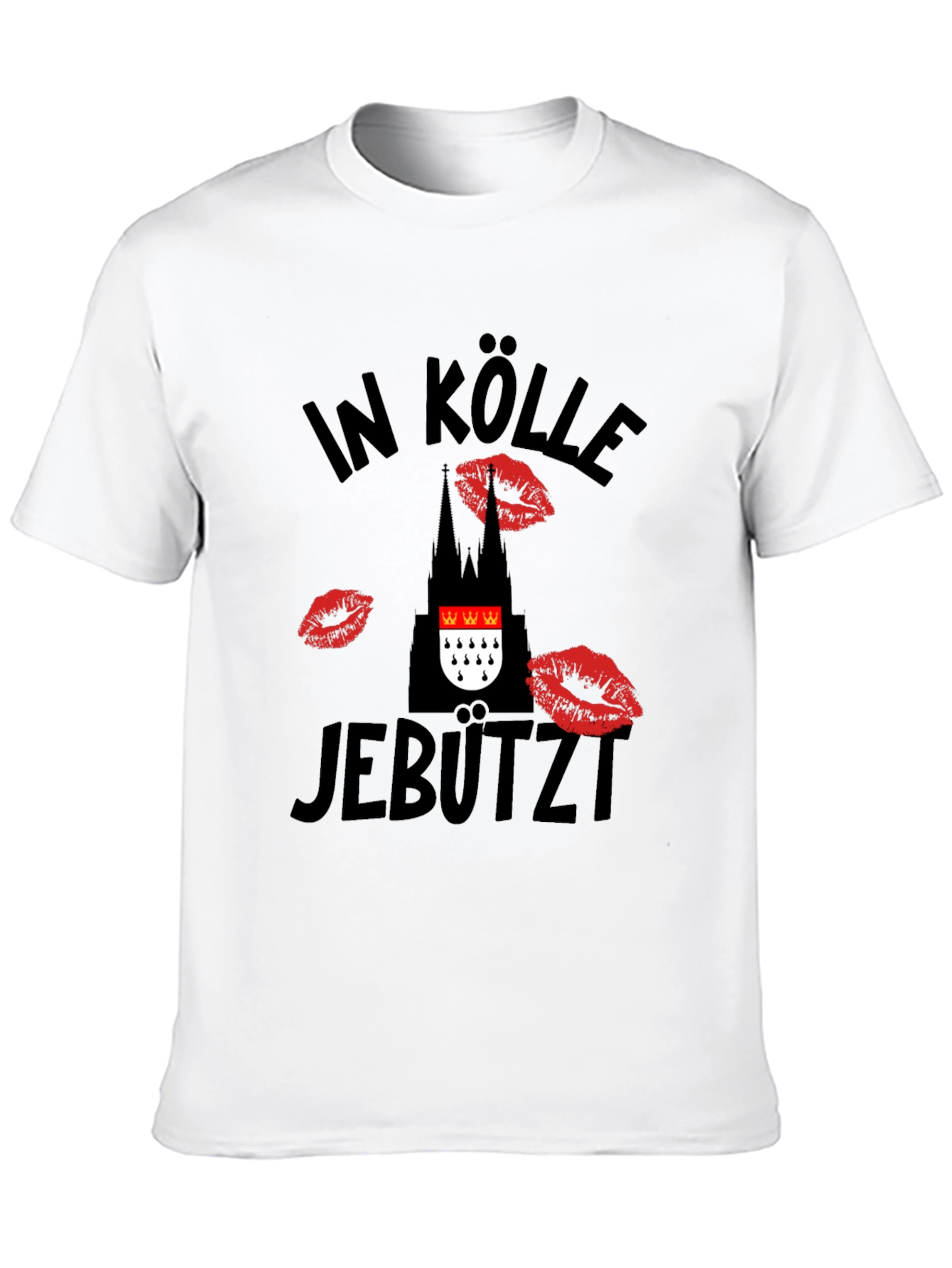 In Kölle Jebützt Black Graphic T-Shirt