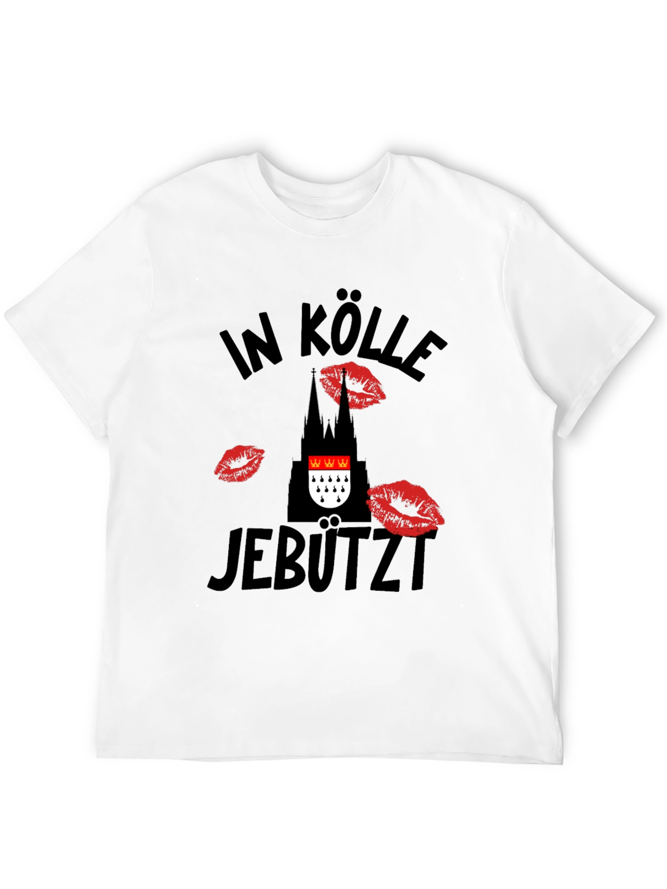 In Kölle Jebützt Black Graphic T-Shirt