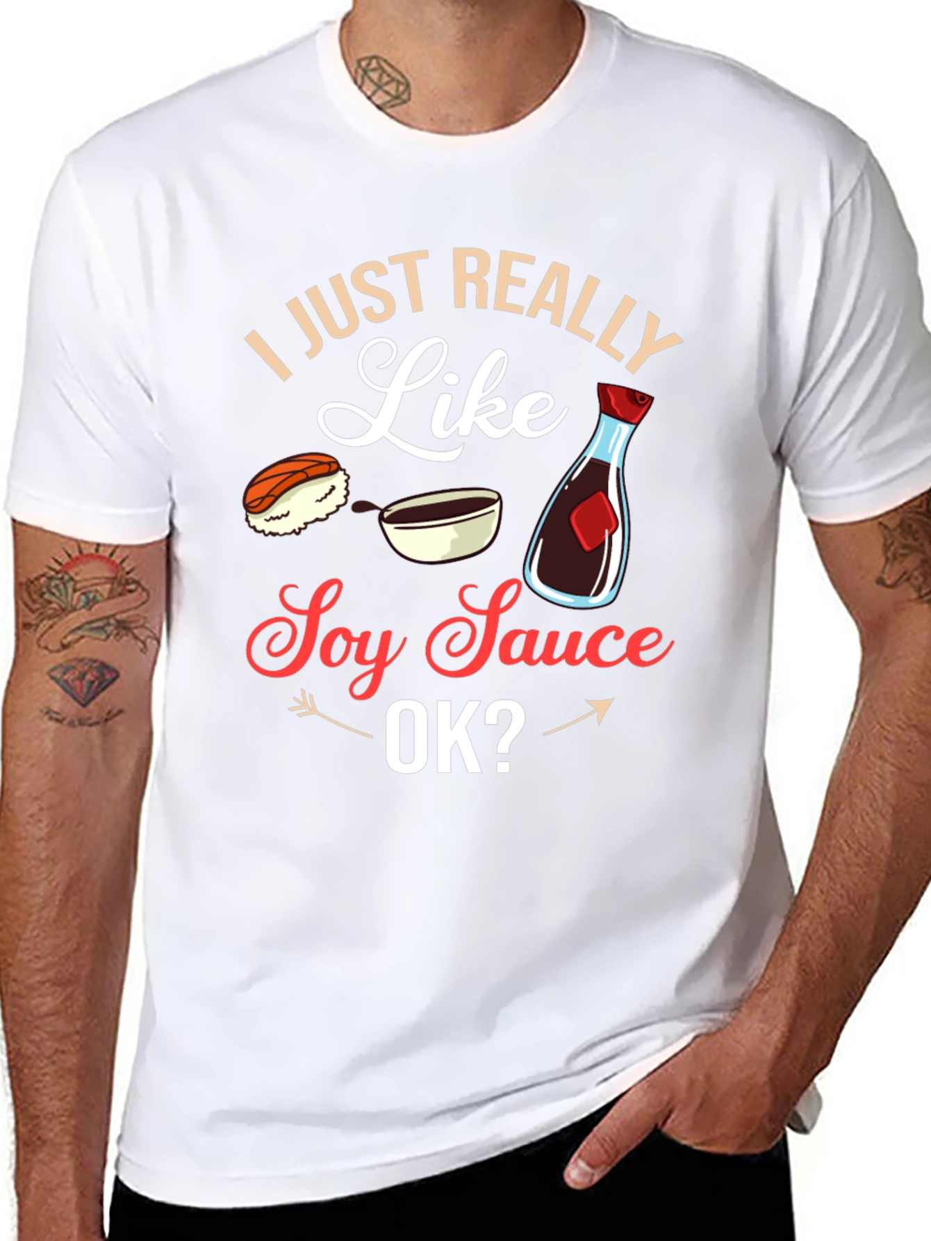 I Just Really Like Soy Sauce OK? T-Shirt