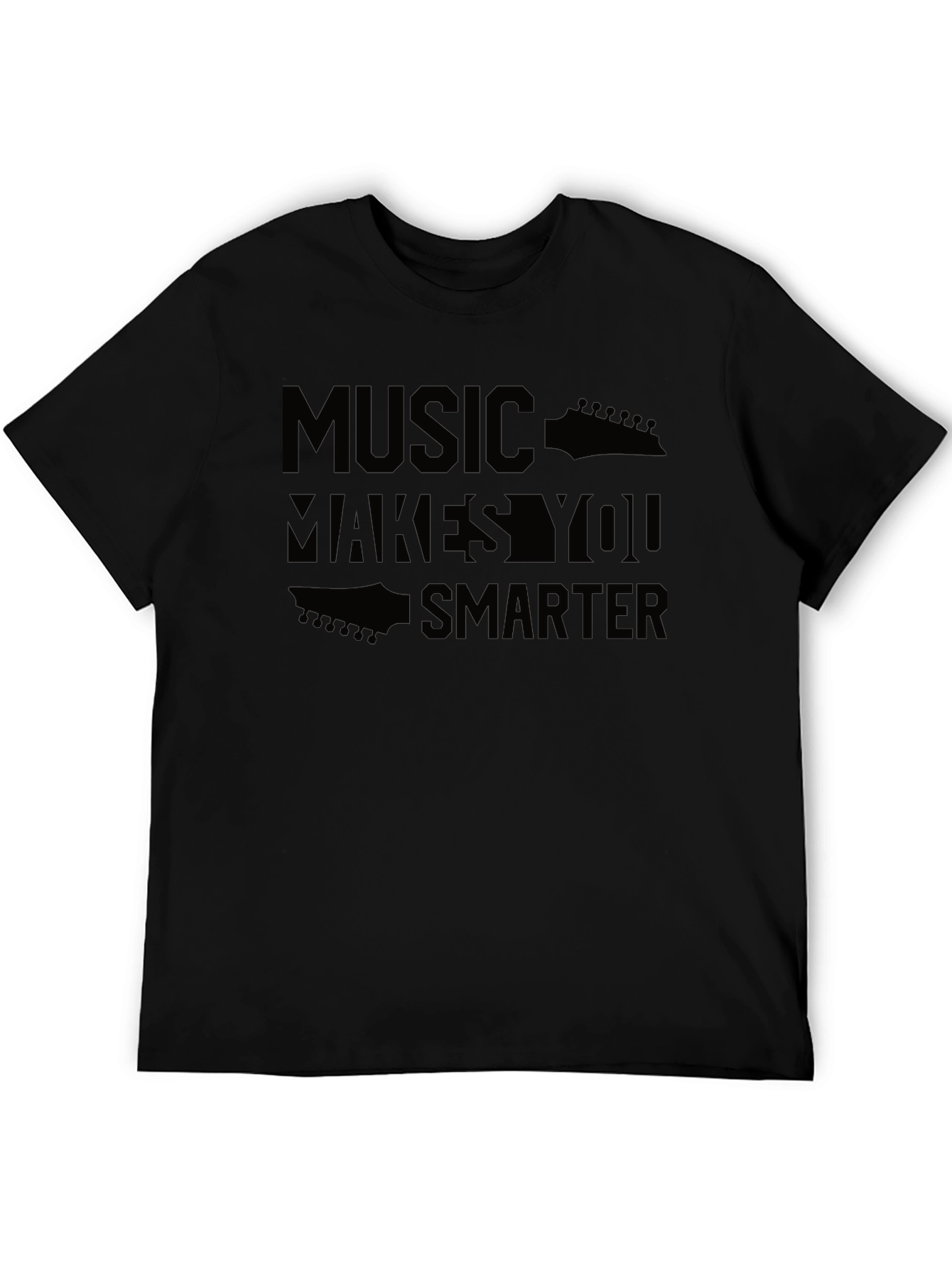 Music Makes You Smarter T-Shirt - Guitar Theme