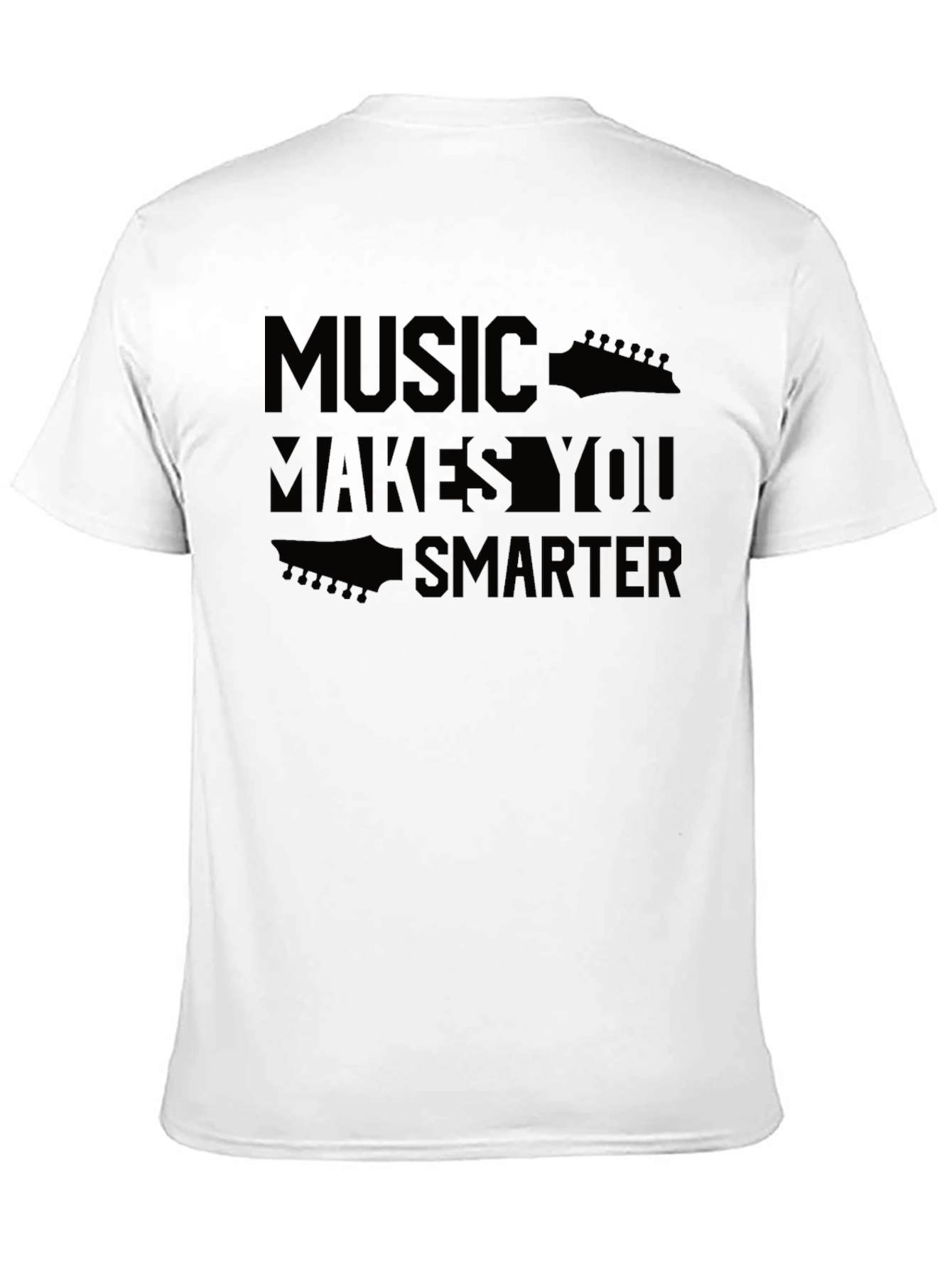Music Makes You Smarter T-Shirt - Guitar Theme