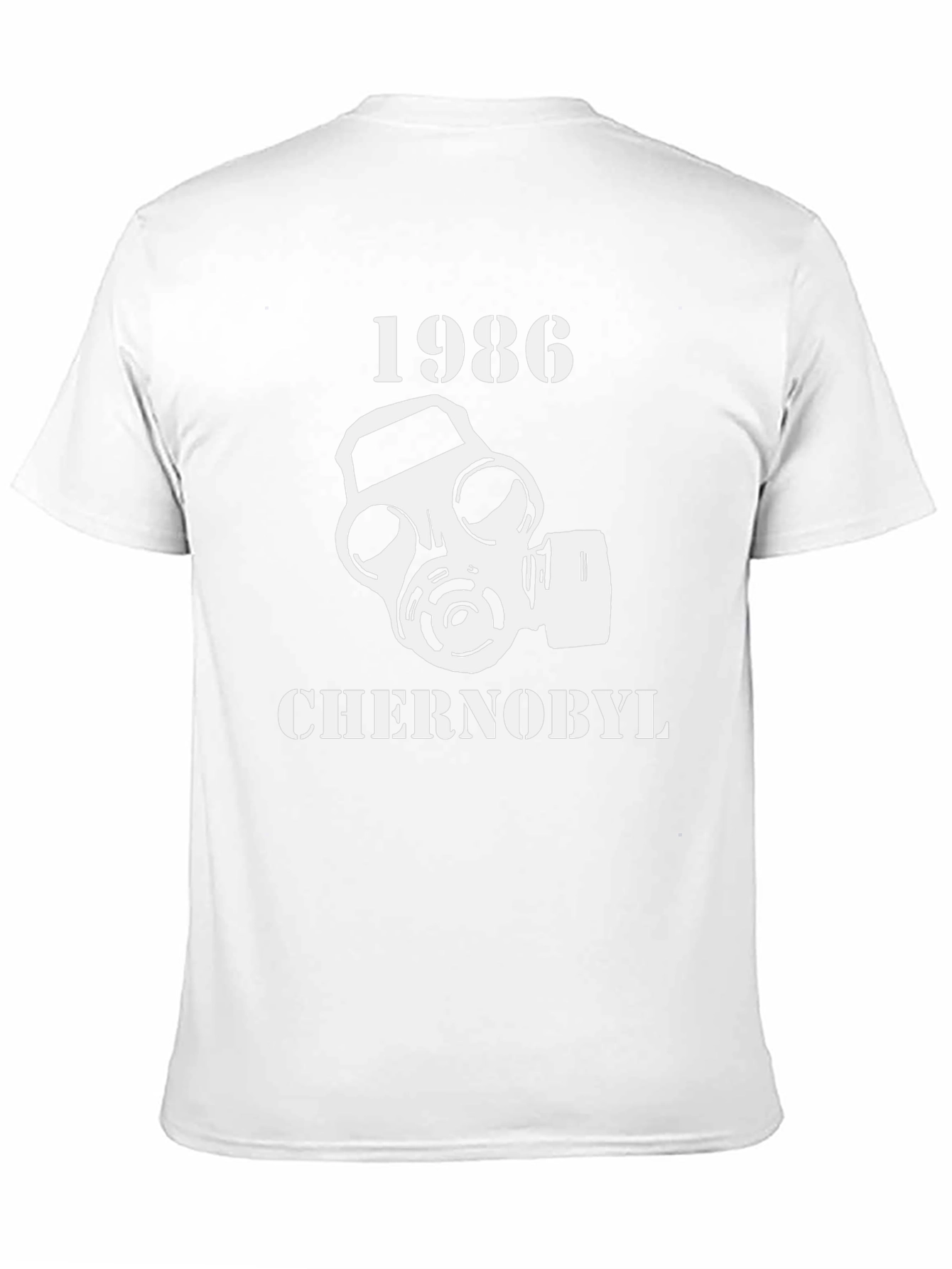 Chernobyl 1986 Gas Mask Graphic T-Shirt