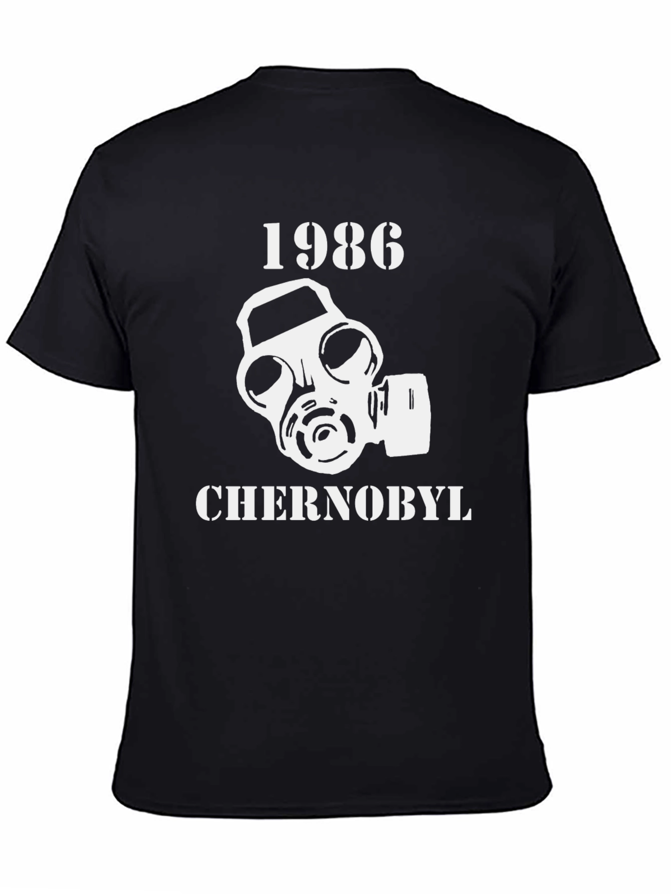 Chernobyl 1986 Gas Mask Graphic T-Shirt