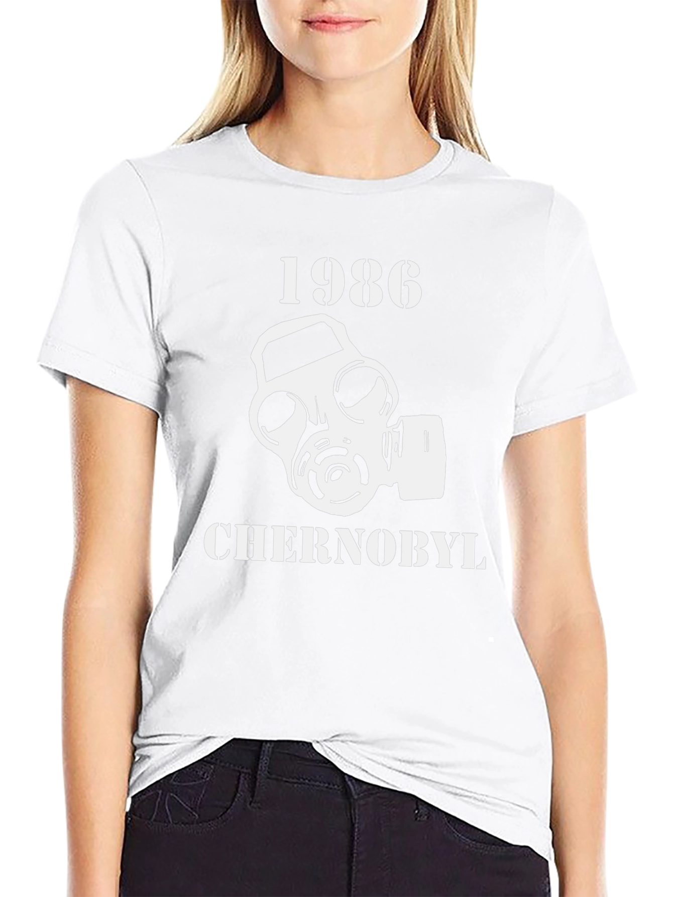 Chernobyl 1986 Gas Mask Graphic T-Shirt