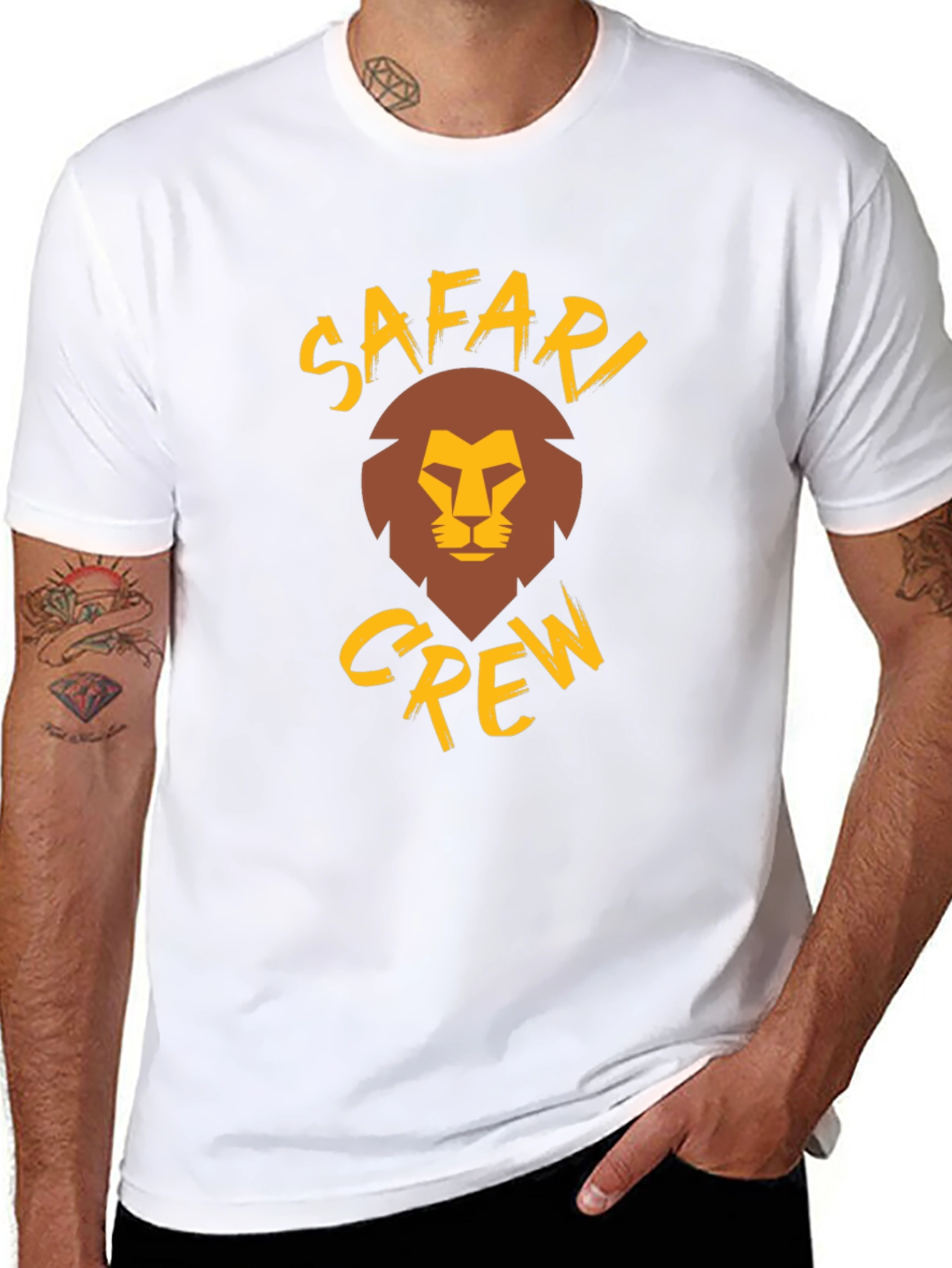 Safari Crew Graphic T-Shirt