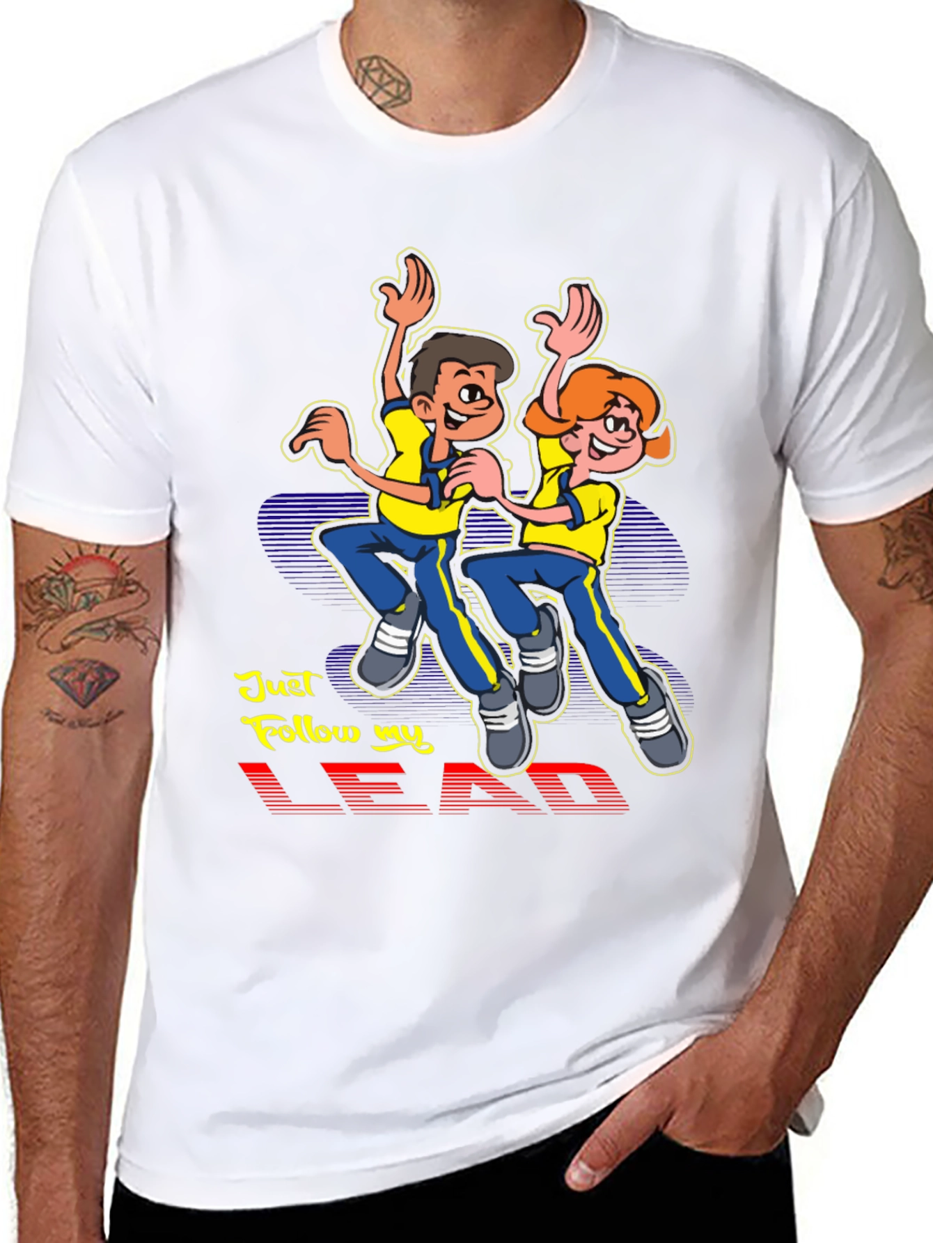 Just Follow My Lead Dance T-Shirt
