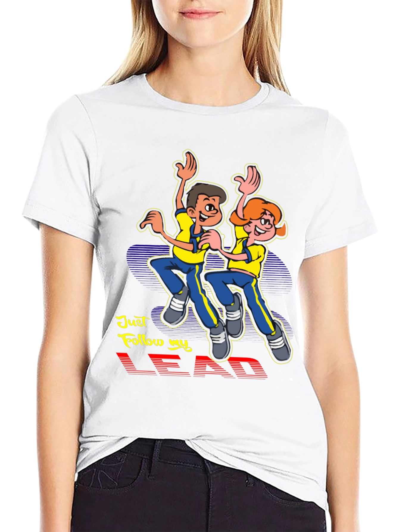 Just Follow My Lead Dance T-Shirt