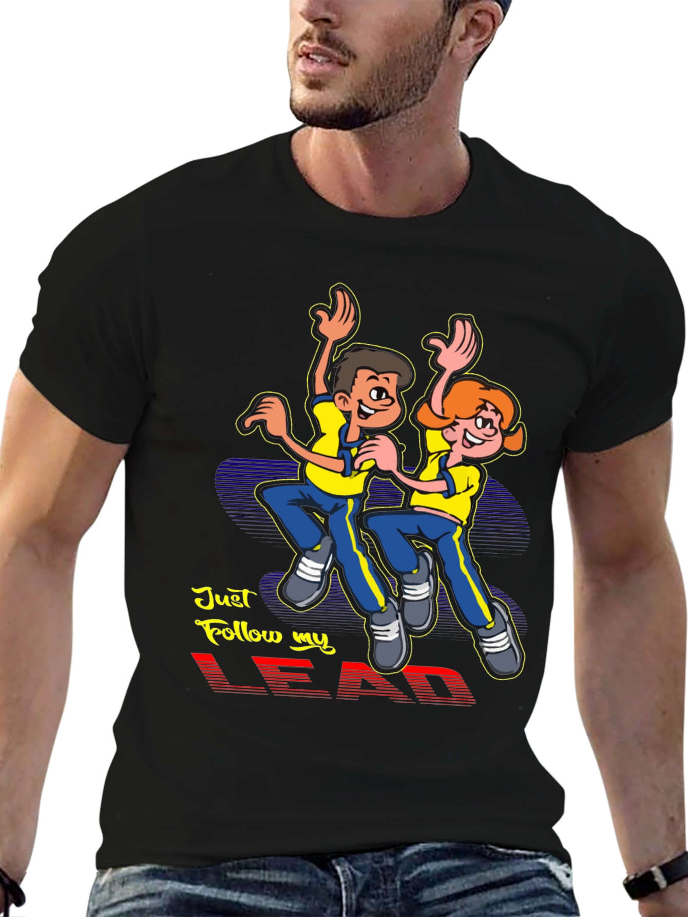 Just Follow My Lead Dance T-Shirt