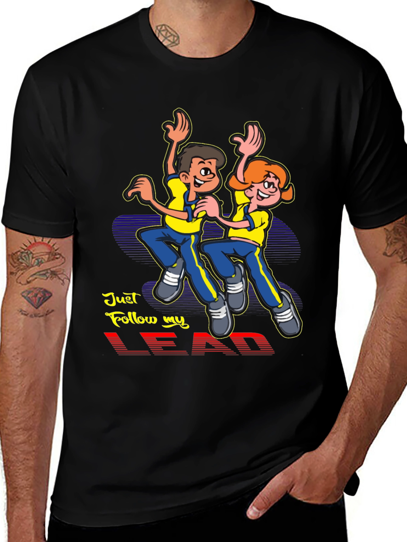 Just Follow My Lead Dance T-Shirt