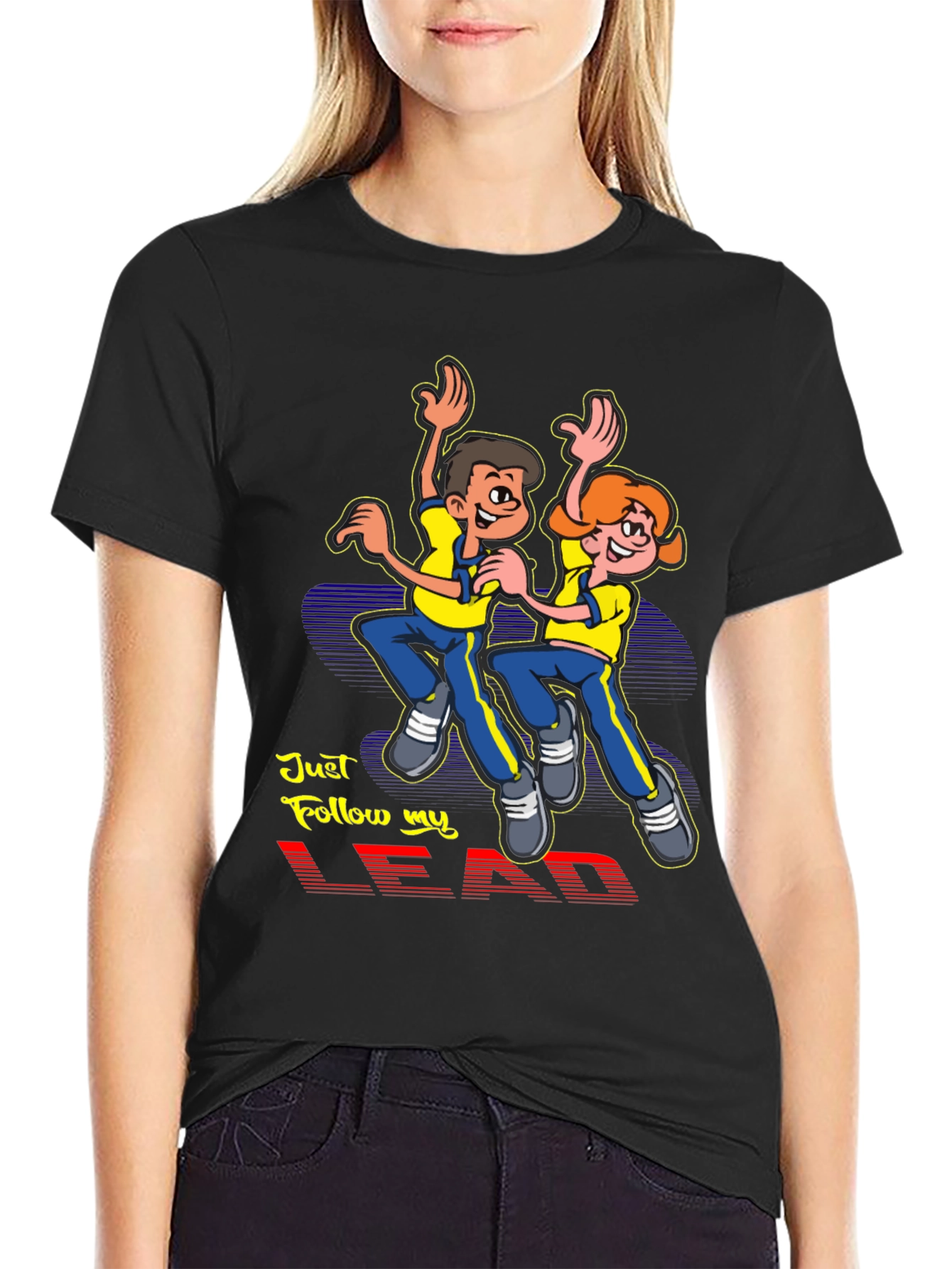 Just Follow My Lead Dance T-Shirt