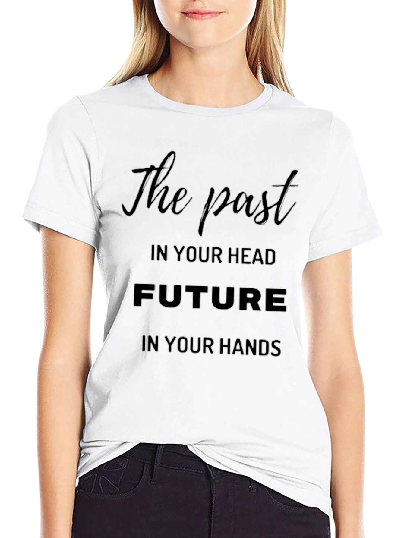 Inspirational T-Shirt: The Past Future Design