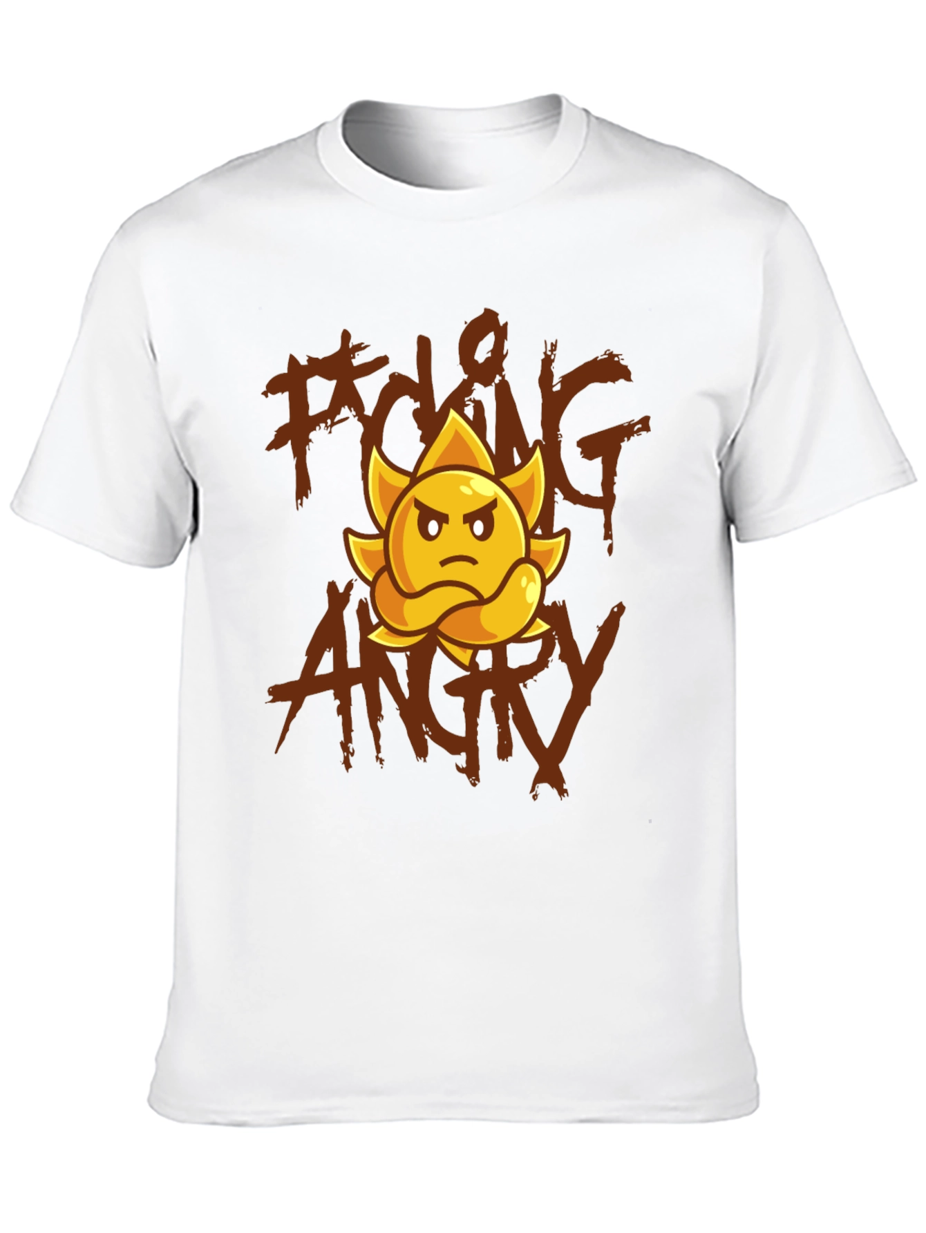 F*cking Angry Sun Black T-Shirt