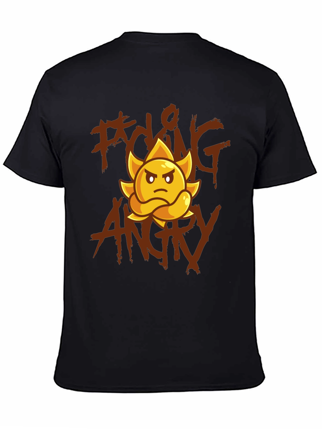 F*cking Angry Sun Black T-Shirt