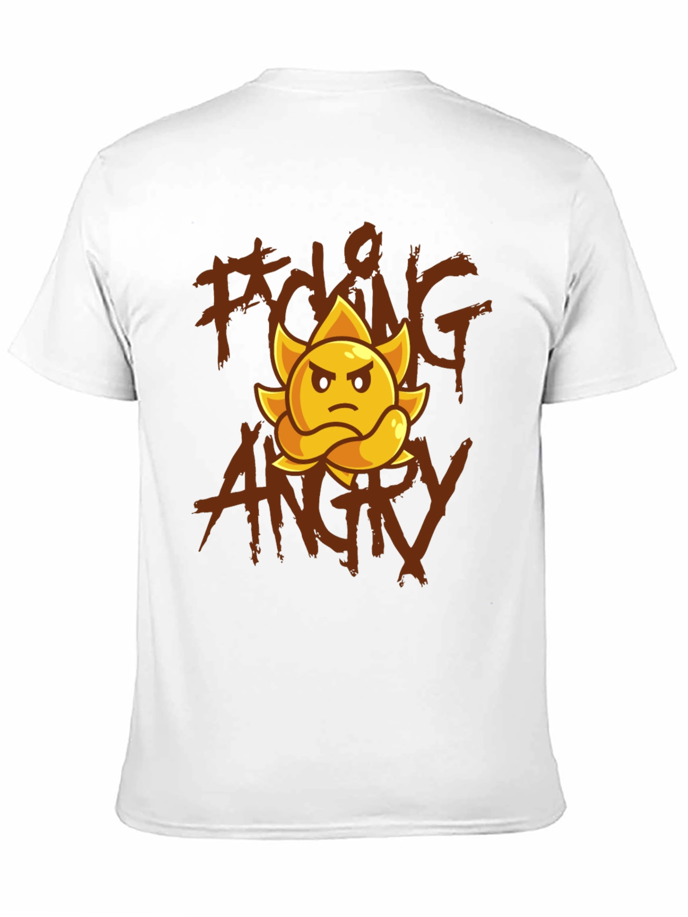 F*cking Angry Sun Black T-Shirt