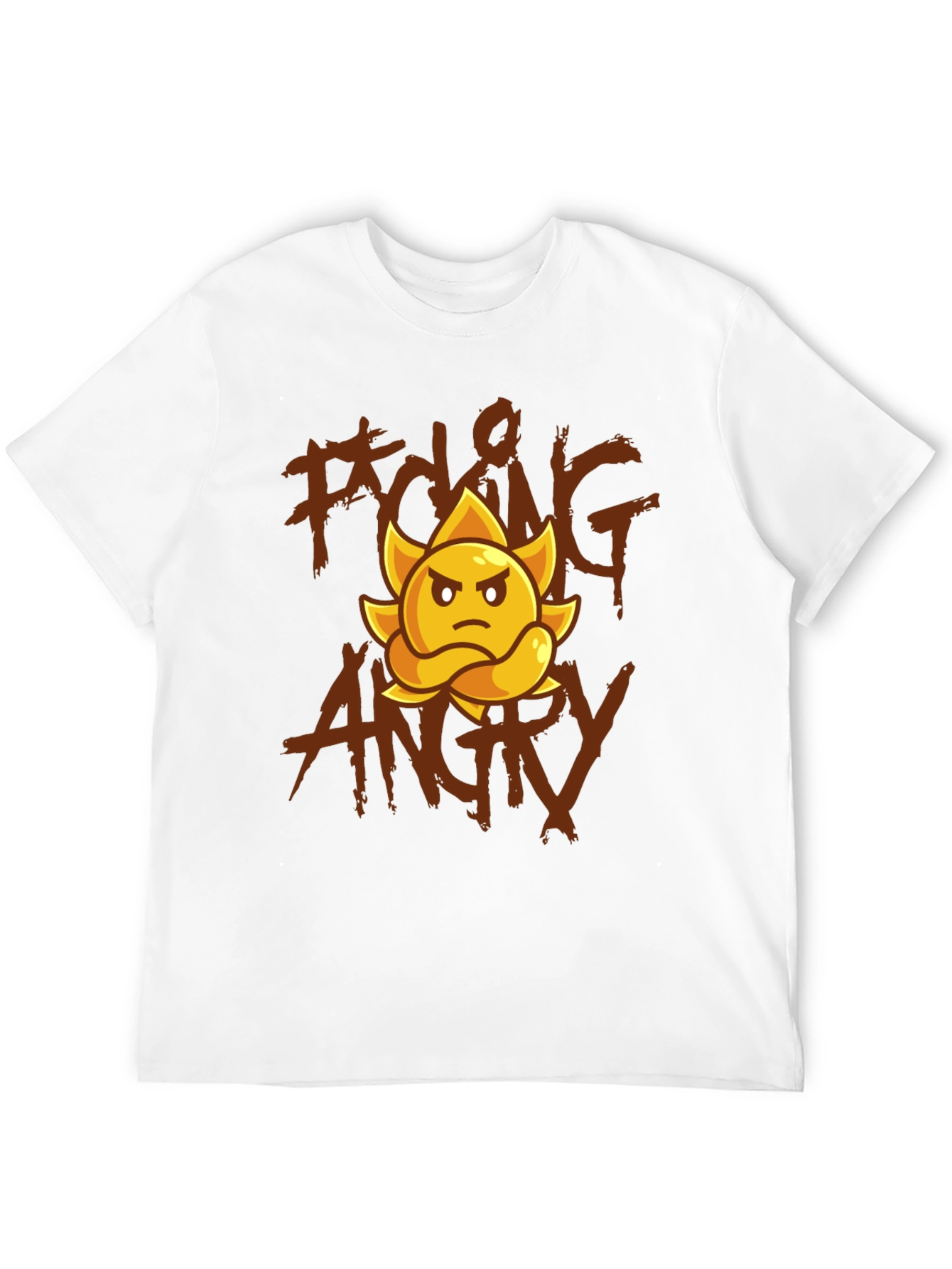F*cking Angry Sun Black T-Shirt